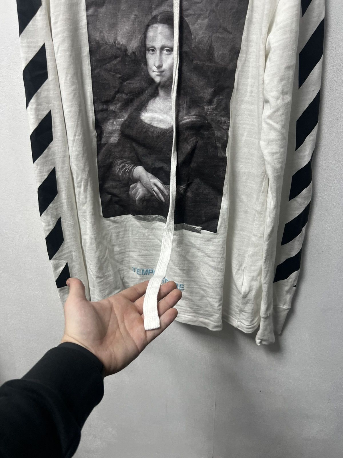 Off-White Off White Mona Lisa Long Sleeve Big Logo Mens Size US S / EU 44-46 / 1 - 8 Thumbnail