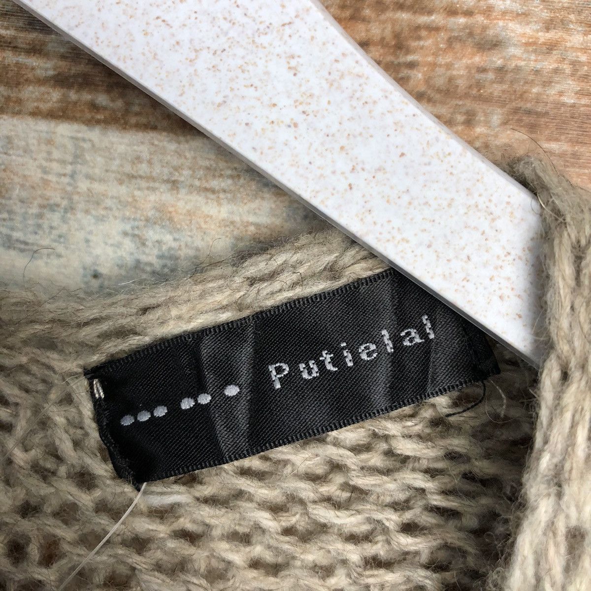Japanese Brand Putielal Brown Cardigan Knitwear #A1596 Size M / US 6-8 / IT 42-44 - 10 Thumbnail