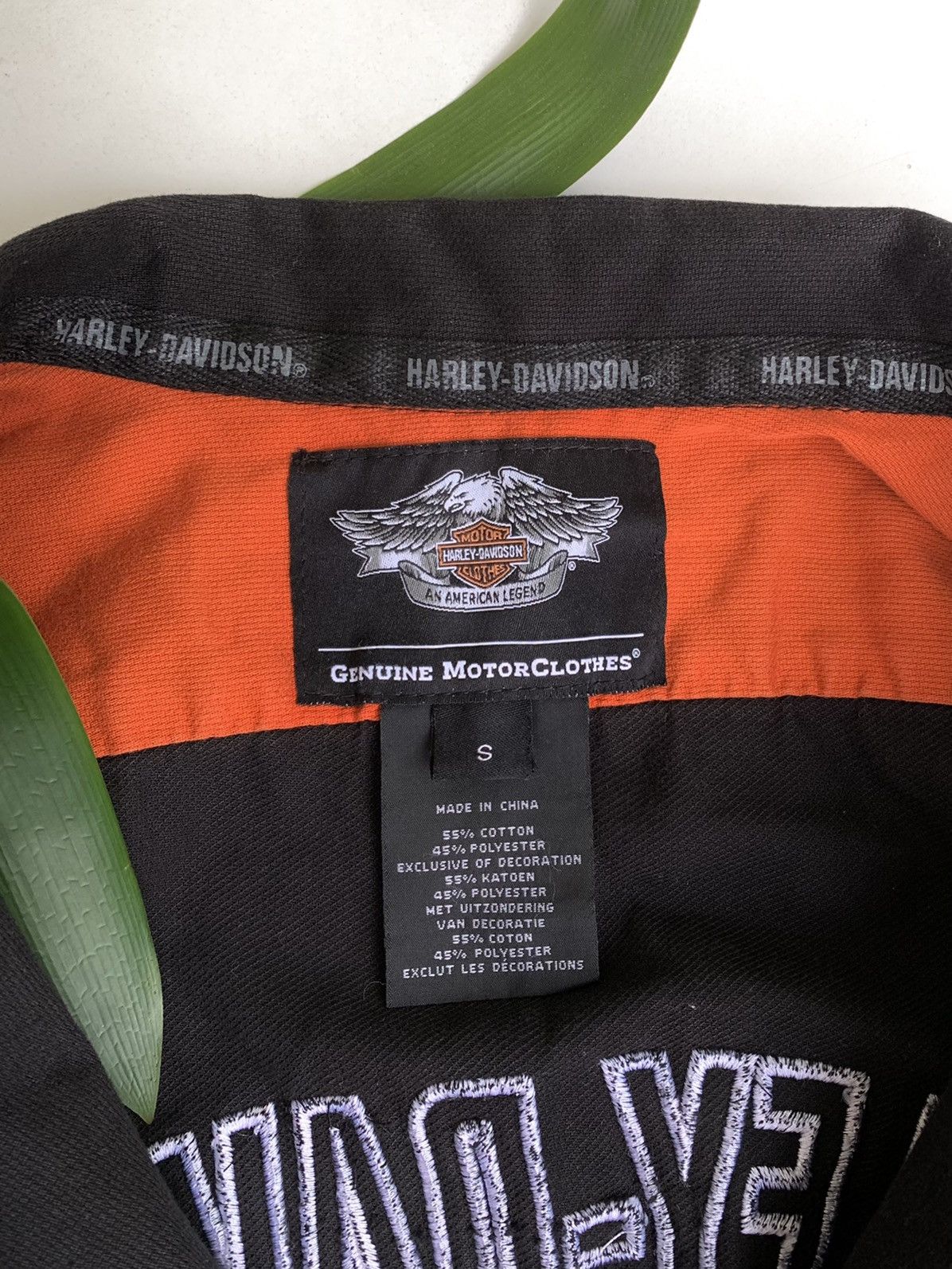 Vintage HARLEY DAVIDSON Big Logo Vintage Button Shirt Men’s Size M Size US S / EU 44-46 / 1 - 7 Thumbnail