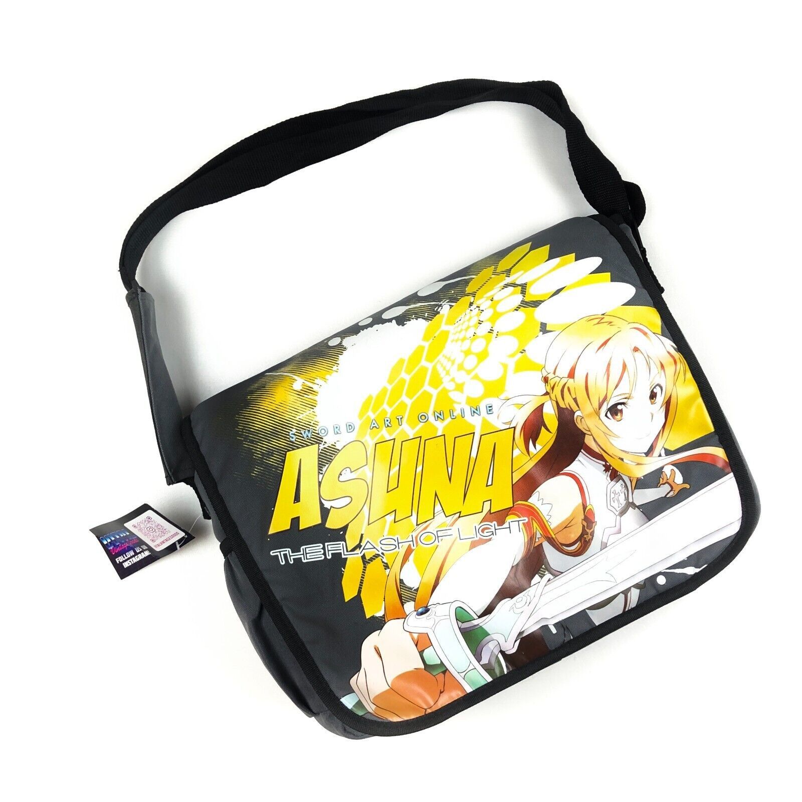 Vintage Sword Art Online Asuna Anime Messenger Bag Adjustable B9 Size ONE SIZE - 1 Thumbnail