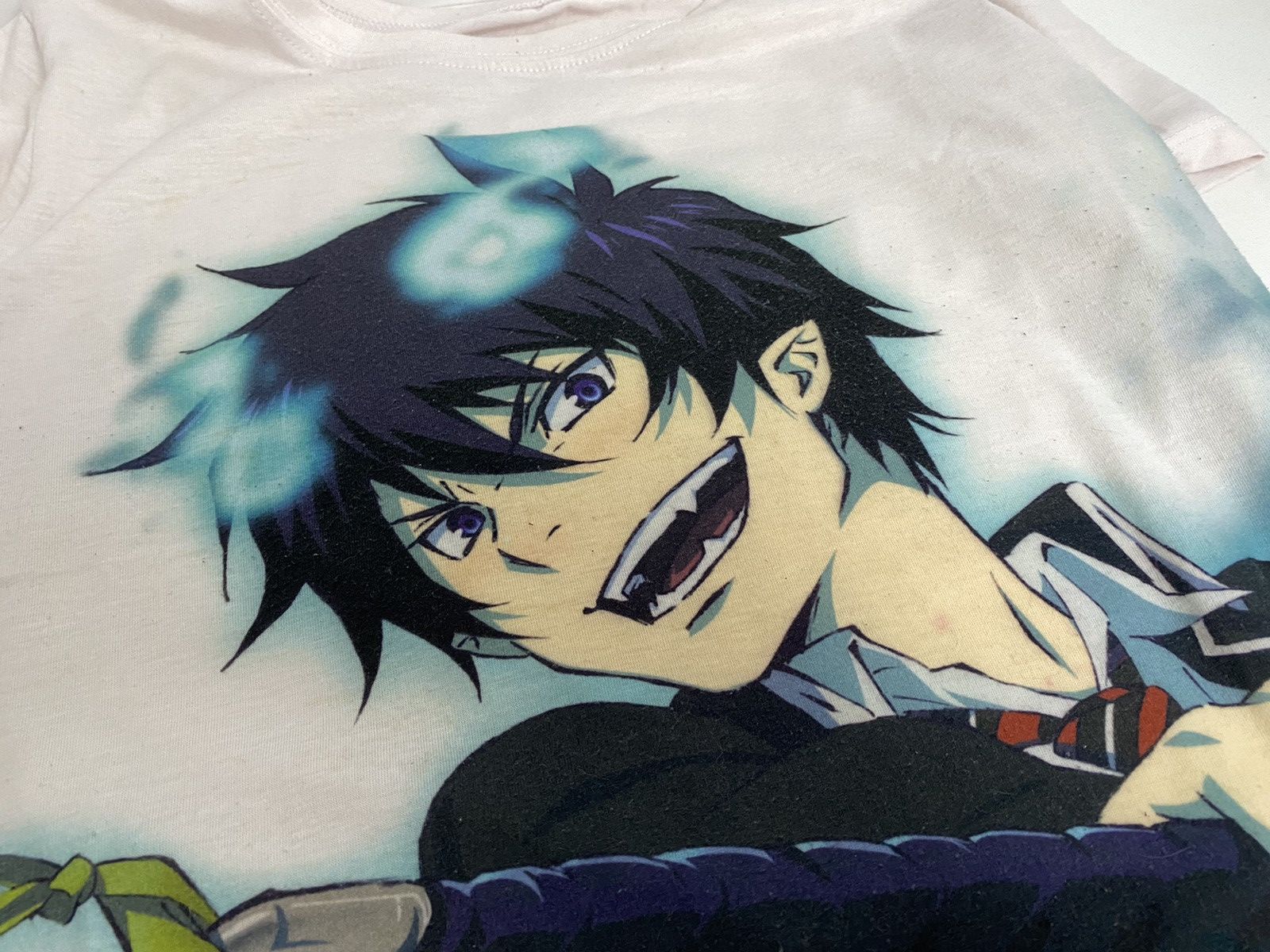 Anime × Japanese Brand × Vintage Vintage Blue Exorcist Anime Tee Size US L / EU 52-54 / 3 - 4 Thumbnail