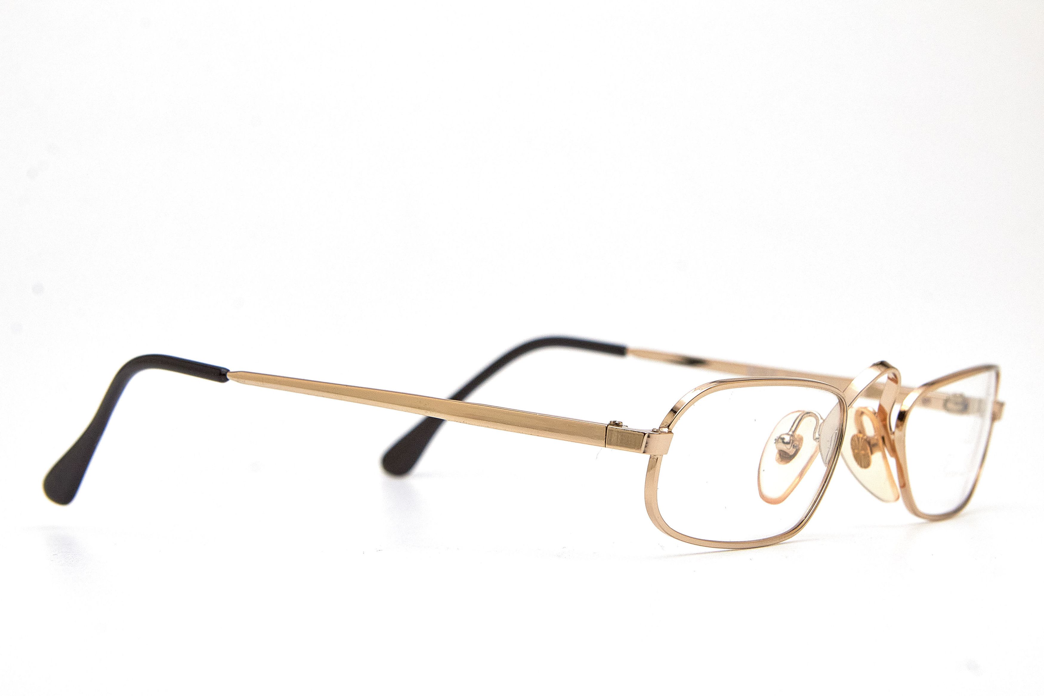 Vintage Old Money Pierre Daniel Gold Half-Oval Quiet-Lux Specs Size ONE SIZE - 3 Thumbnail