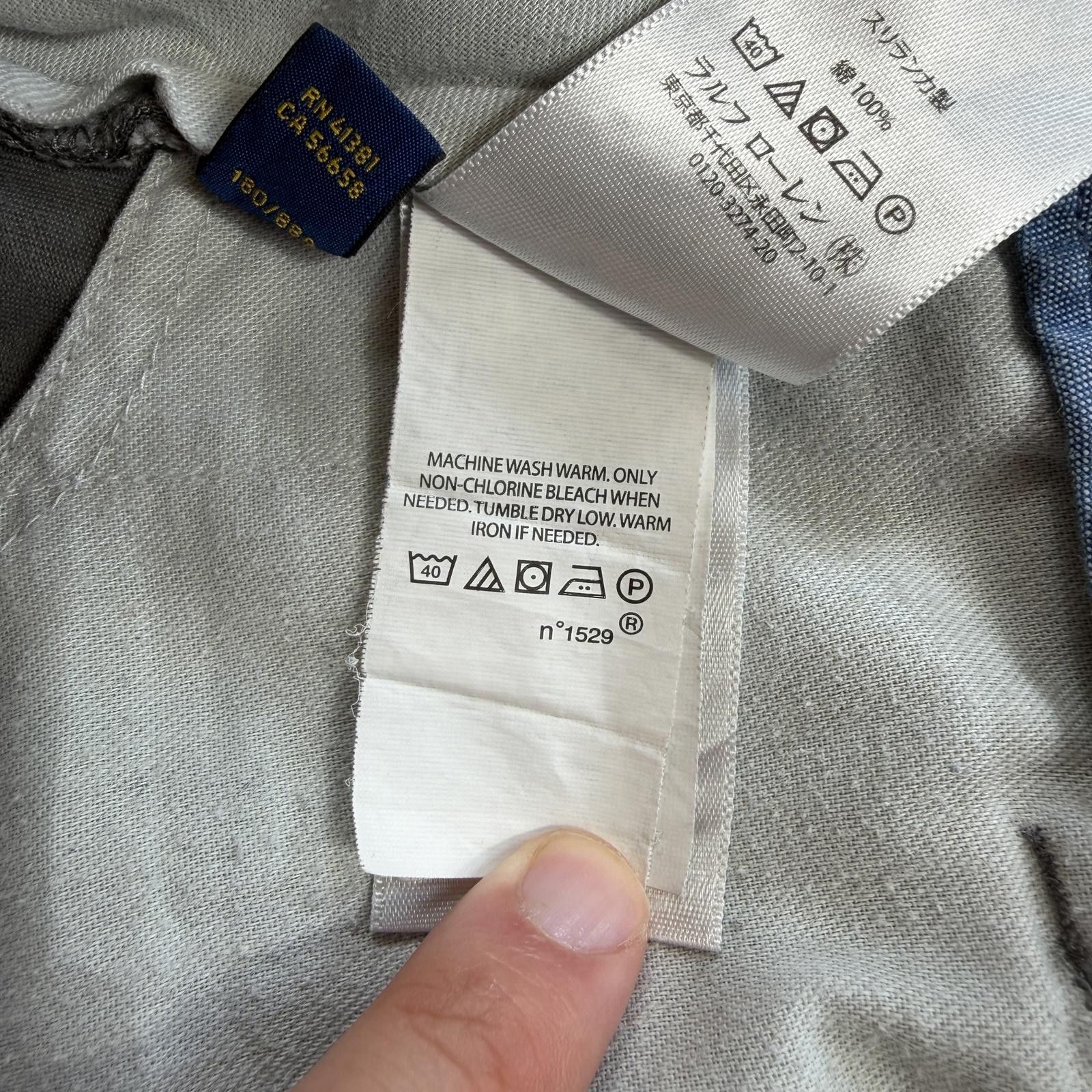 Polo Ralph Lauren Polo Ralph Lauren Slim Fit Polo Chino Pants Gray Mens 34x34 Size US 34 / EU 50 - 10 Thumbnail