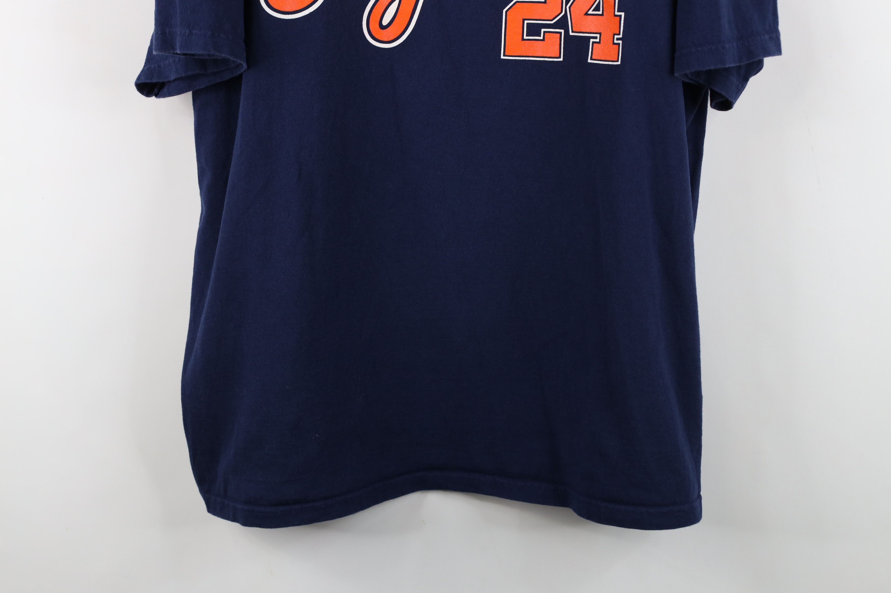 Vintage Vintage Detroit Tigers Baseball Jersey T-Shirt Blue #24 Size US XL / EU 56 / 4 - 3 Thumbnail