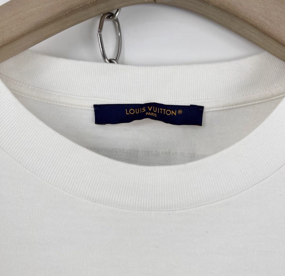 Louis Vuitton Louis Vuitton Graffiti Letter Pocket Panel Short Sleeve K12 Size US XXL / EU 58 / 5 - 3 Thumbnail
