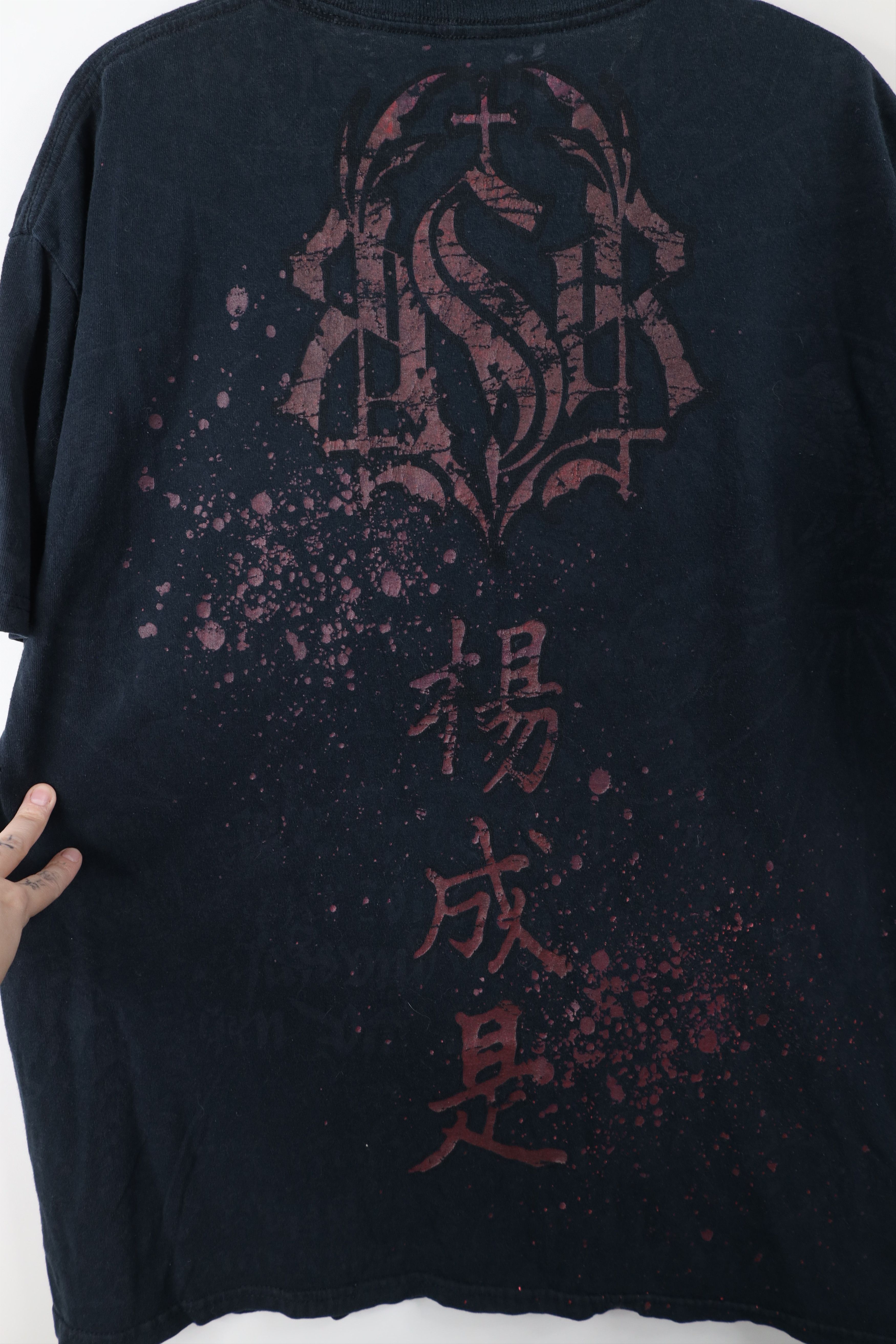 Vintage Vintage Y2K Streetwear UFC MMA Fighting Skull Dragon T-Shirt Size US L / EU 52-54 / 3 - 9 Thumbnail