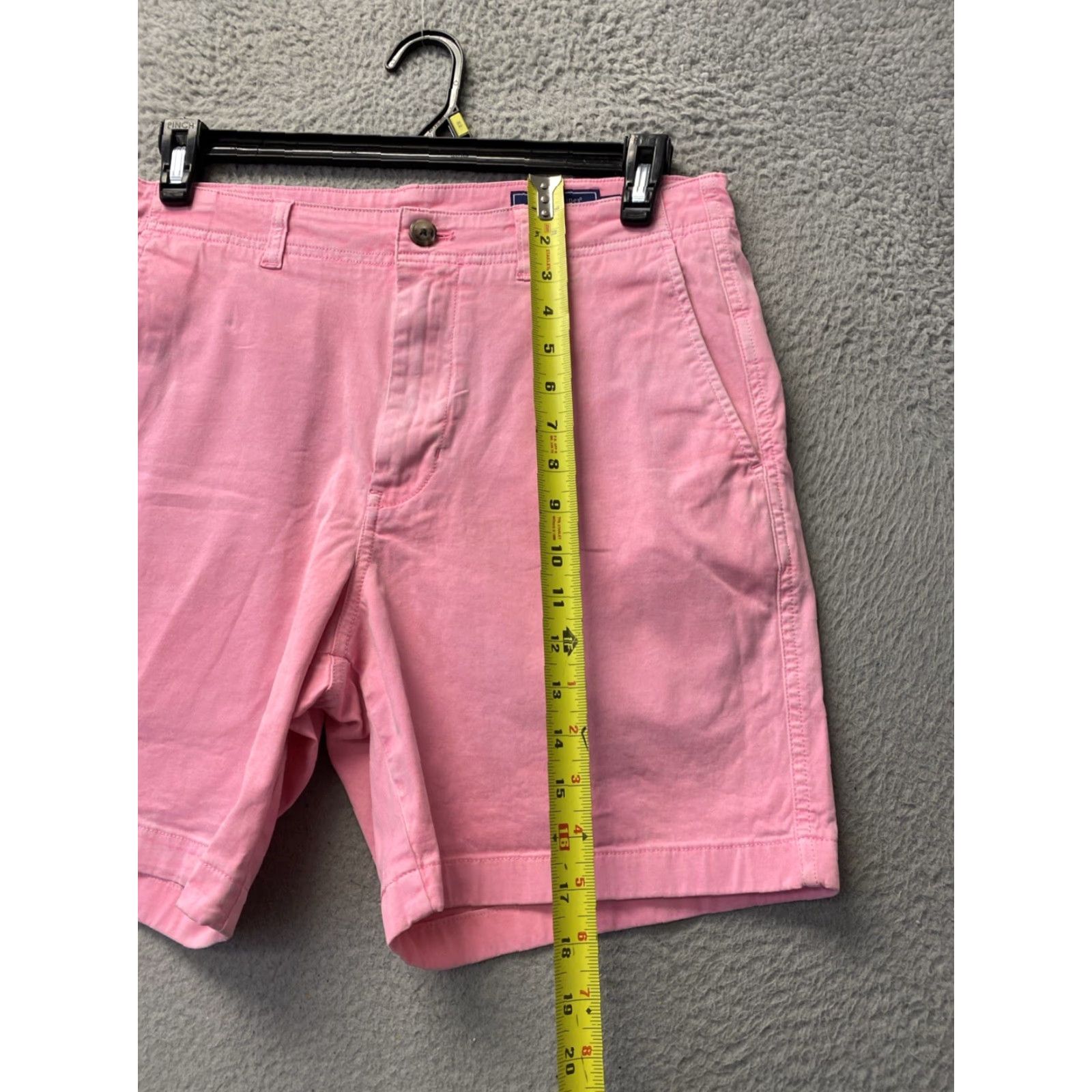 Vineyard Vines VINEYARD VINES Men's Chino Shorts Pink Size 33 8” Inseam Casual Preppy Size US 33 - 6 Thumbnail