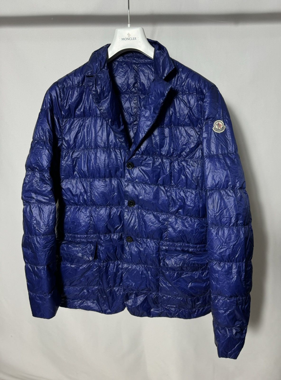 image of Moncler Michel Jacket in Navy, Men's (Size XL)