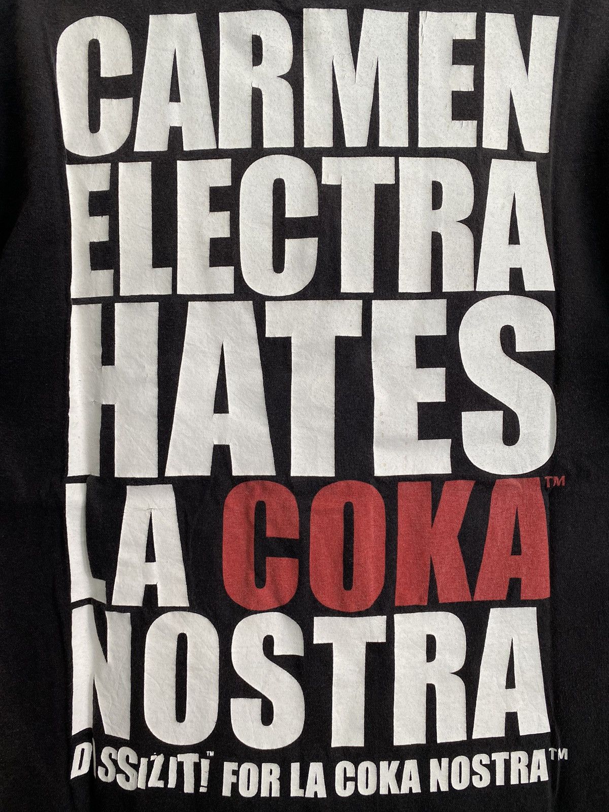 Dissizit Dissizit! Carmen Electra Hates La Coka Nostra Shirt Size US M / EU 48-50 / 2 - 11 Thumbnail