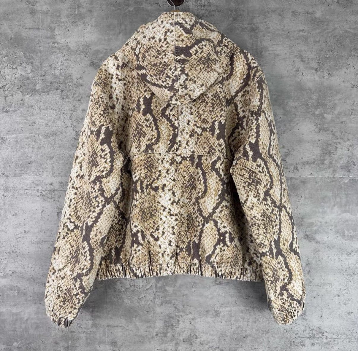 Stussy Stussy Snake Pattern Insulated Hooded Work Jacket J42 Size US L / EU 52-54 / 3 - 2 Thumbnail