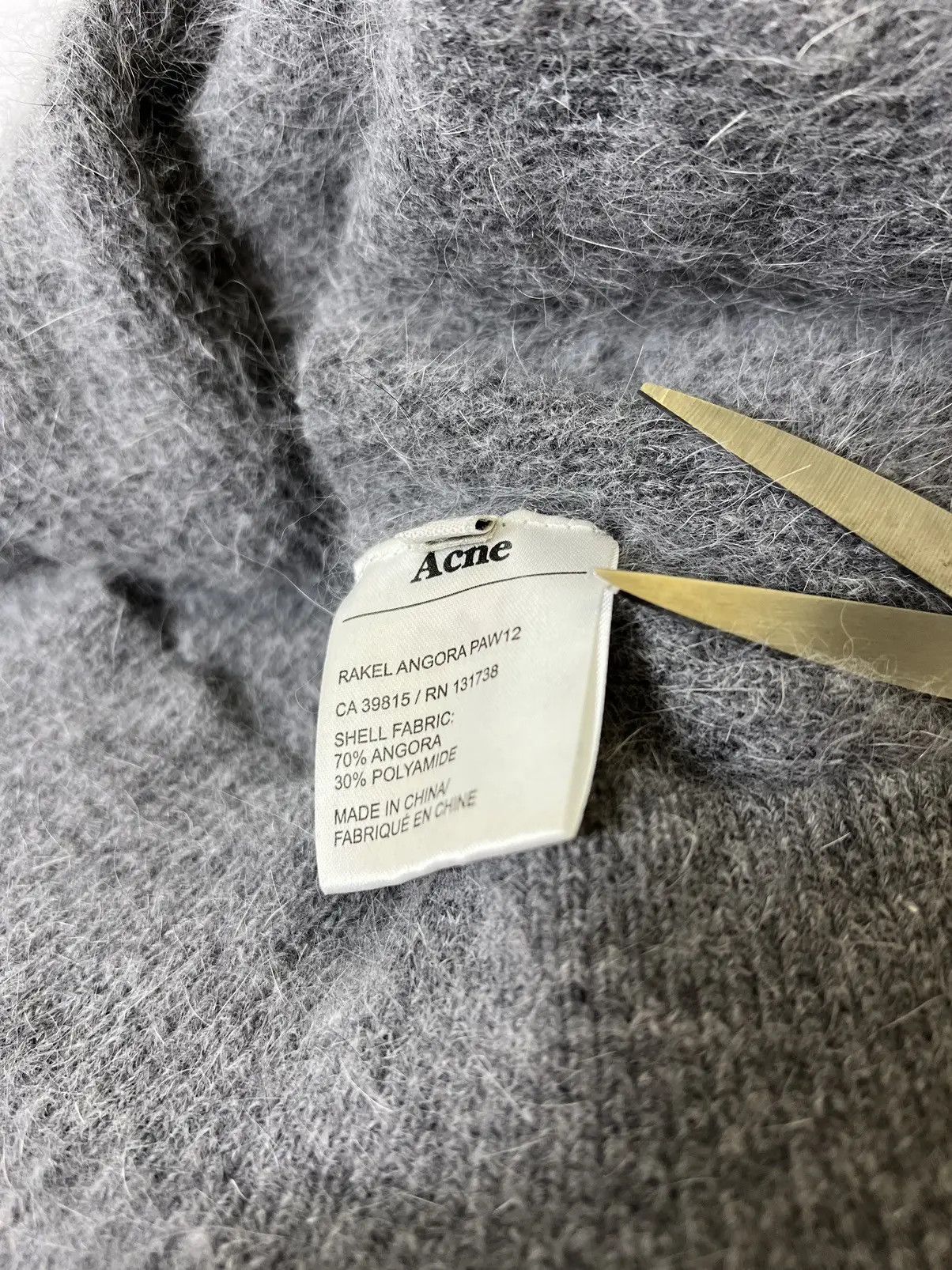 Acne Studios × Designer Acne Rakel Angora Paw12 Size M / US 6-8 / IT 42-44 - 5 Thumbnail