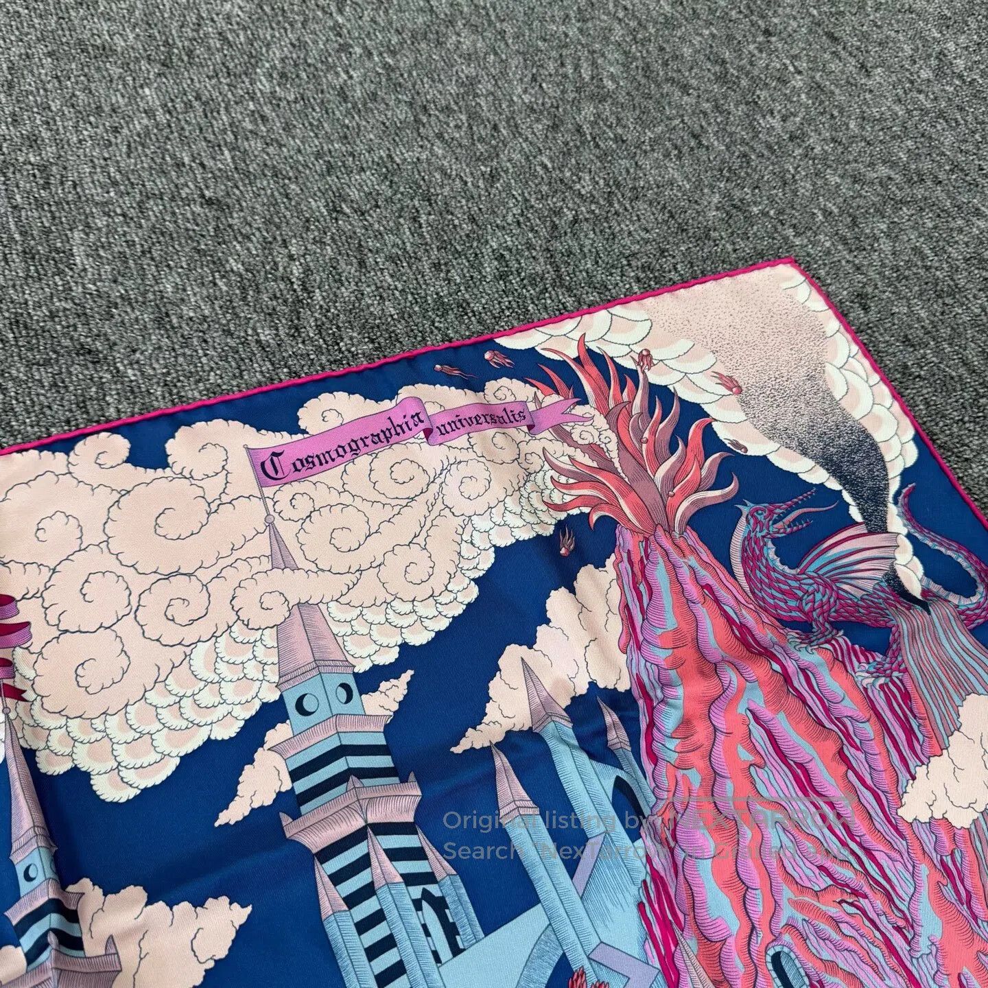Hermes Hermes Cosmic Atlas: Scarf| Size ONE SIZE - 4 Thumbnail