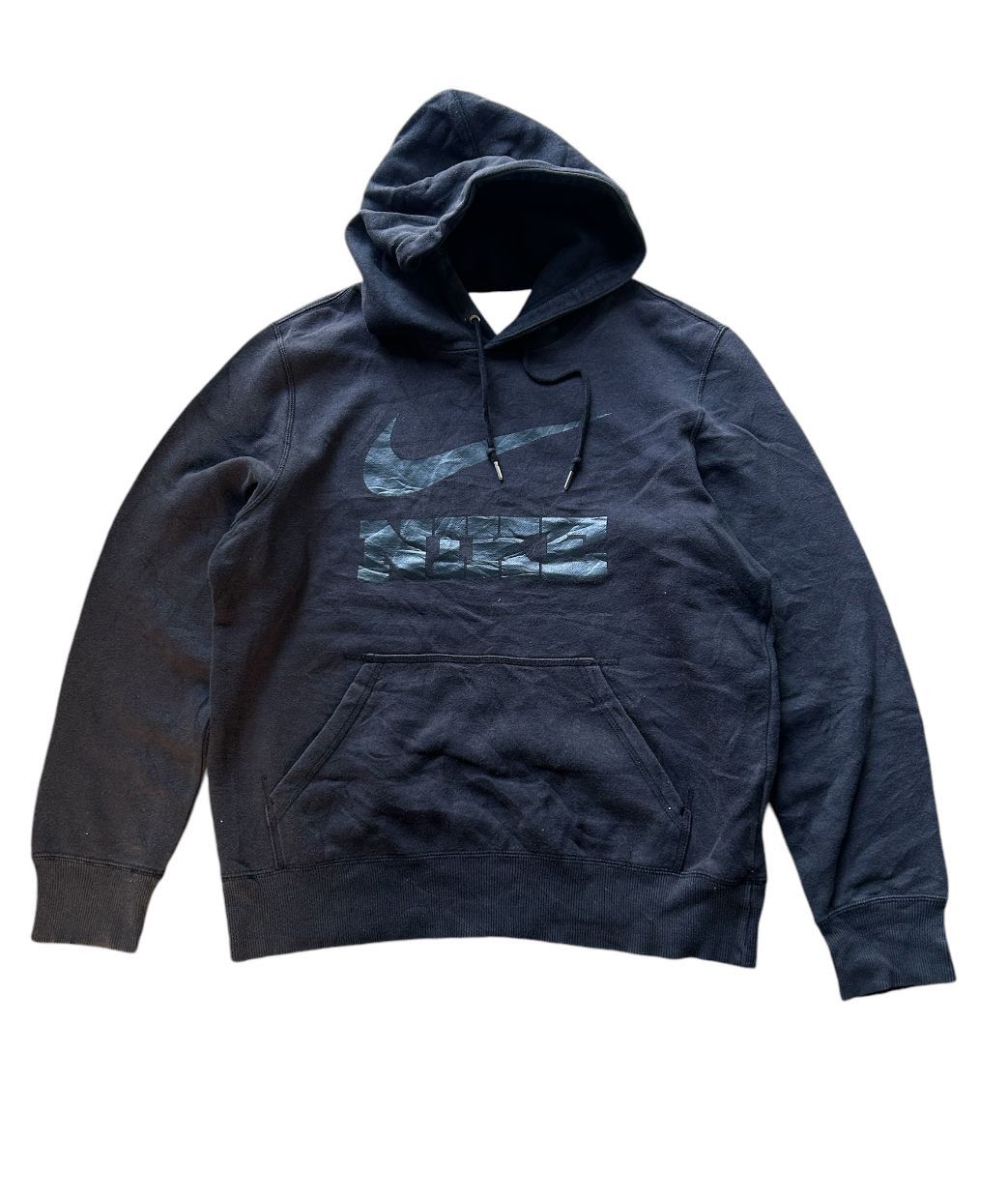 Japanese Brand × Nike Vintage Nike block Logo hoodie Size US M / EU 48-50 / 2 - 1 Thumbnail