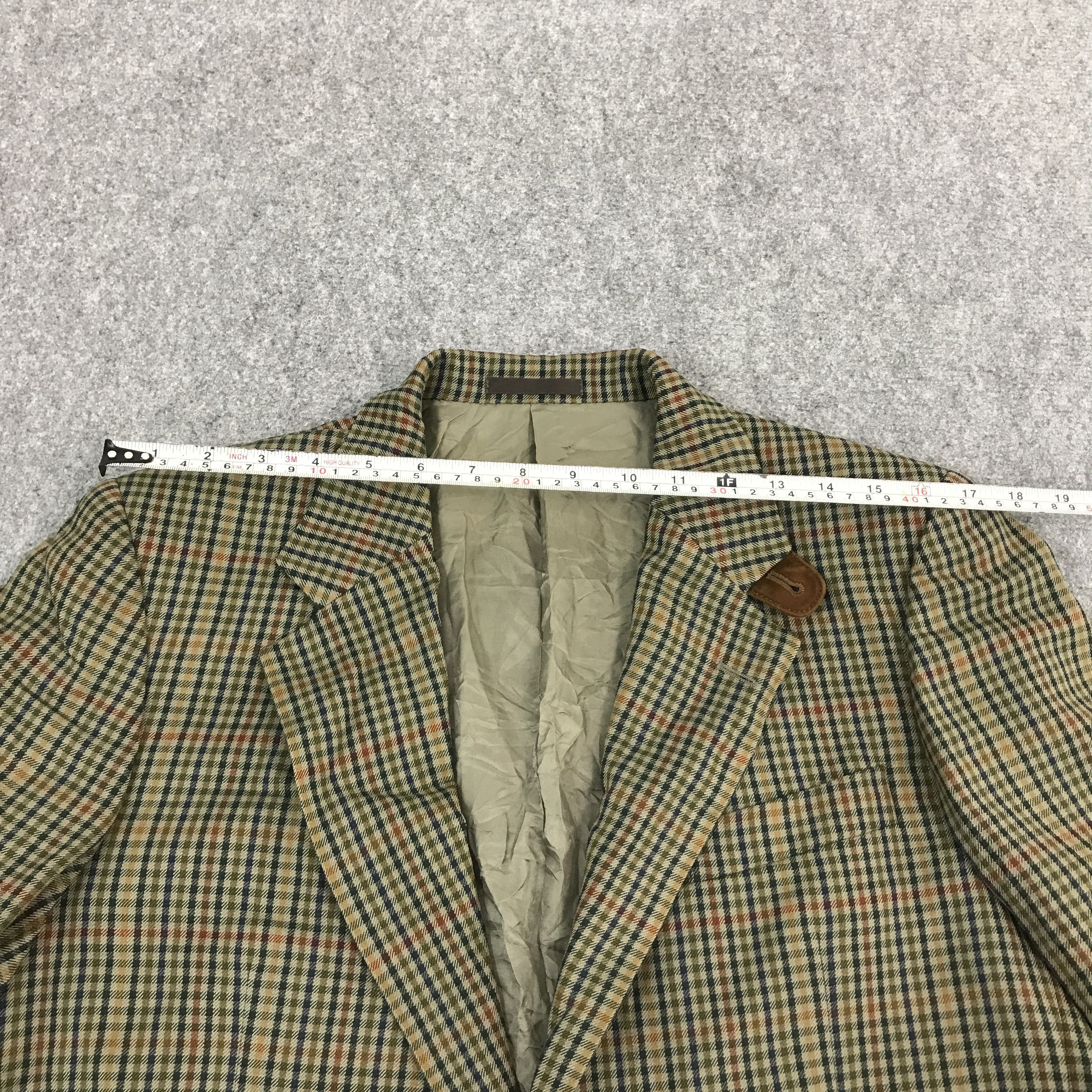 Burberry × Japanese Brand × Vintage burberrys flannel design Japan blazer coat jacket Size US L / EU 52-54 / 3 - 8 Thumbnail