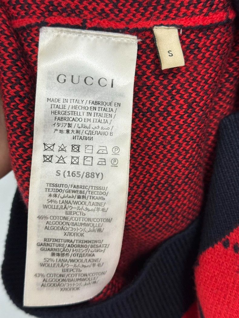 Gucci Gucci Full print old flower knitted short sleeves Size S / US 4 / IT 40 - 3 Thumbnail