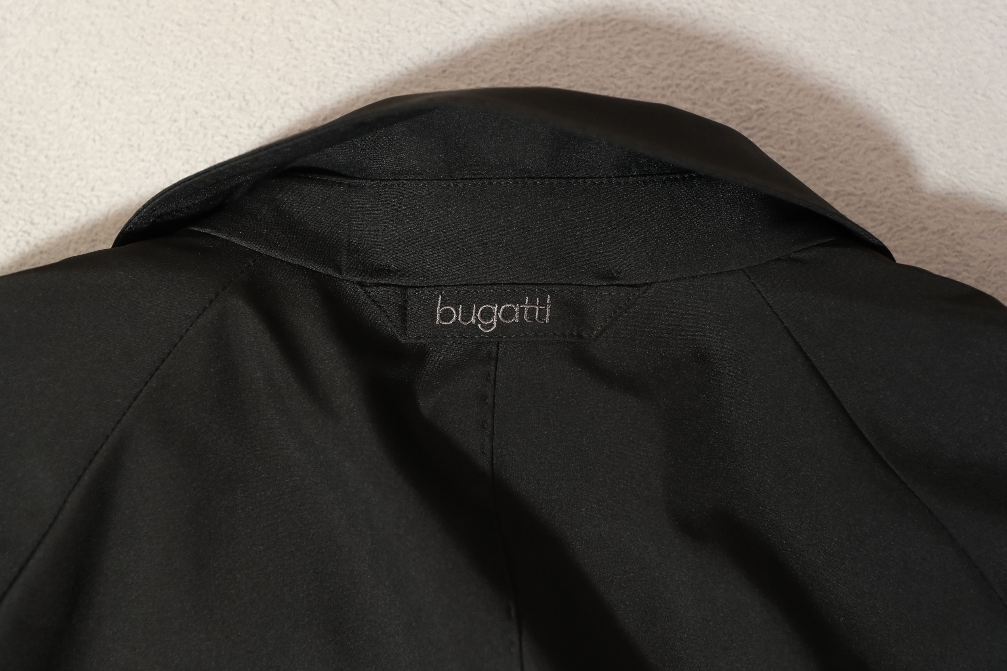 Bugatti Bugatti Black Overcoat (XL) Size US XL / EU 56 / 4 - 8 Thumbnail