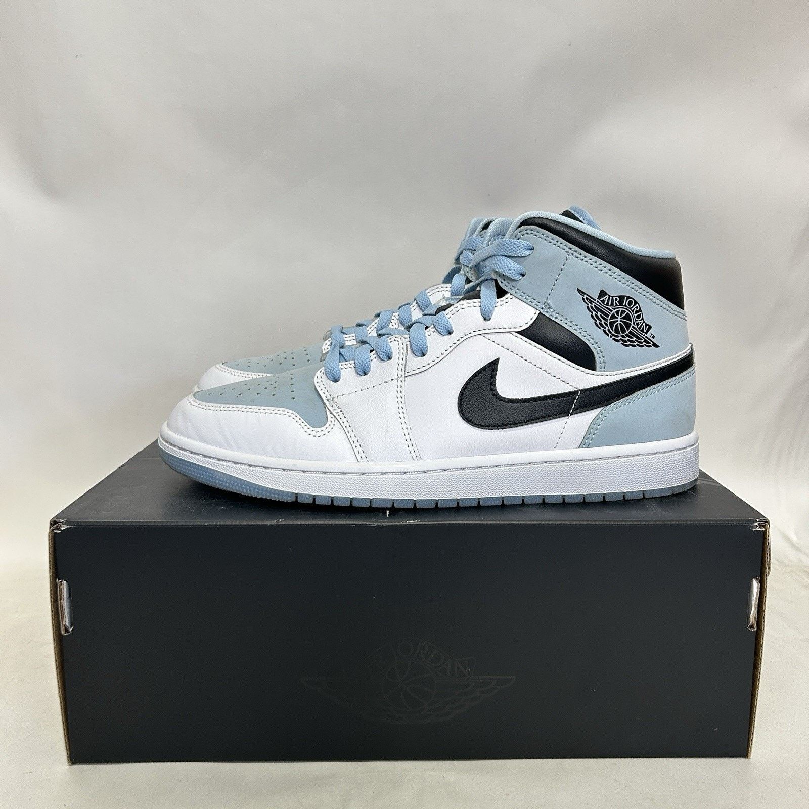 Nike Nike Air Jordan 1 Mid SE “White Ice Blue” Size US 10 / EU 43 - 7 Thumbnail