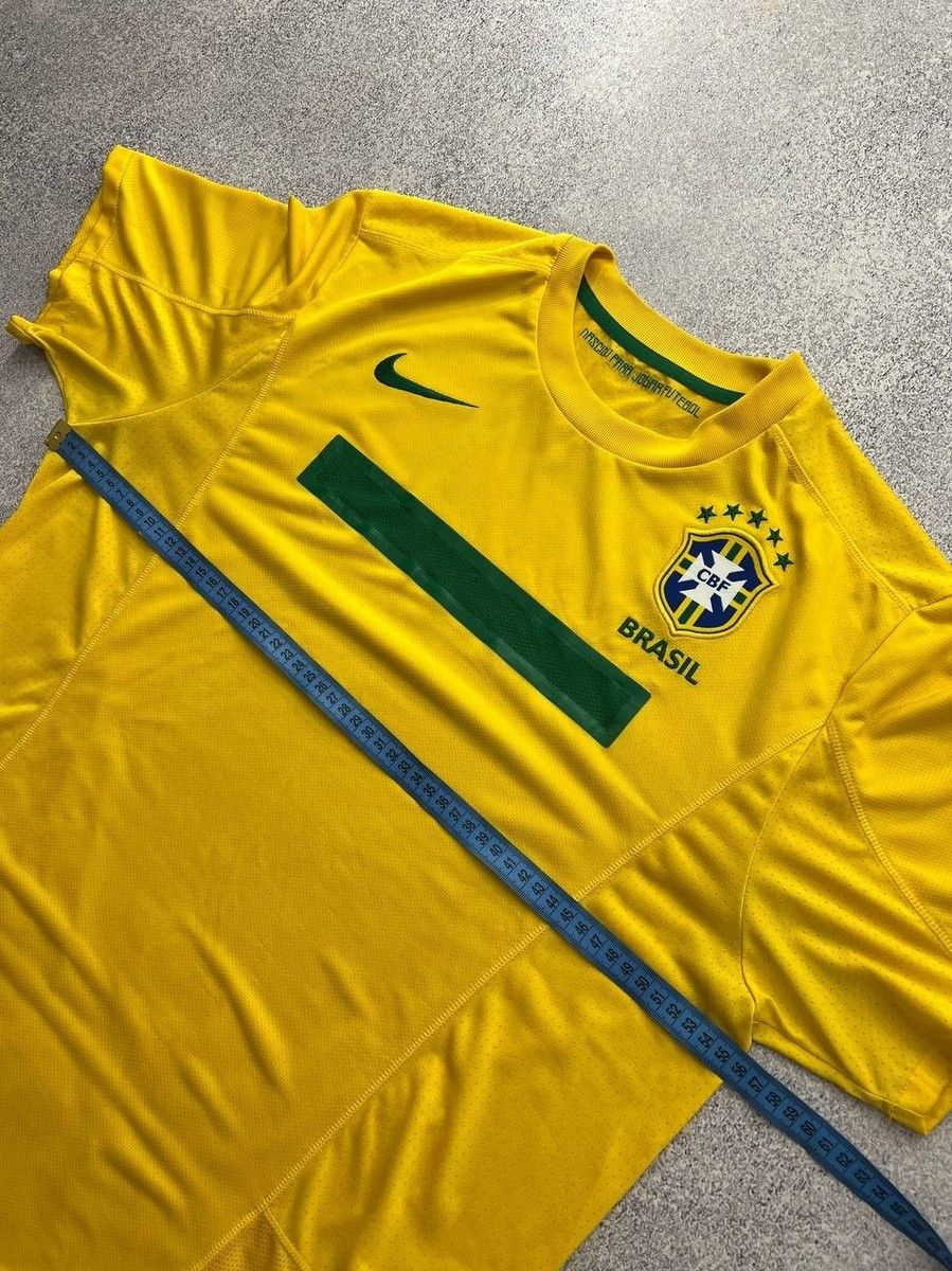 Nike Brazil National Team Nike Dri-FIT Jersey L 405504-703 Size US L / EU 52-54 / 3 - 11 Thumbnail