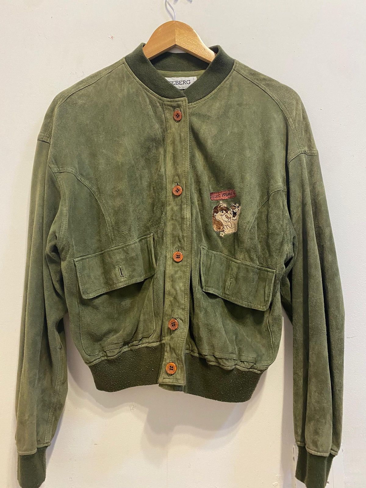 Iceberg Iceberg Vintage Suede pelle Leather Jacket – Made in Italy Size US M / EU 48-50 / 2 - 3 Thumbnail