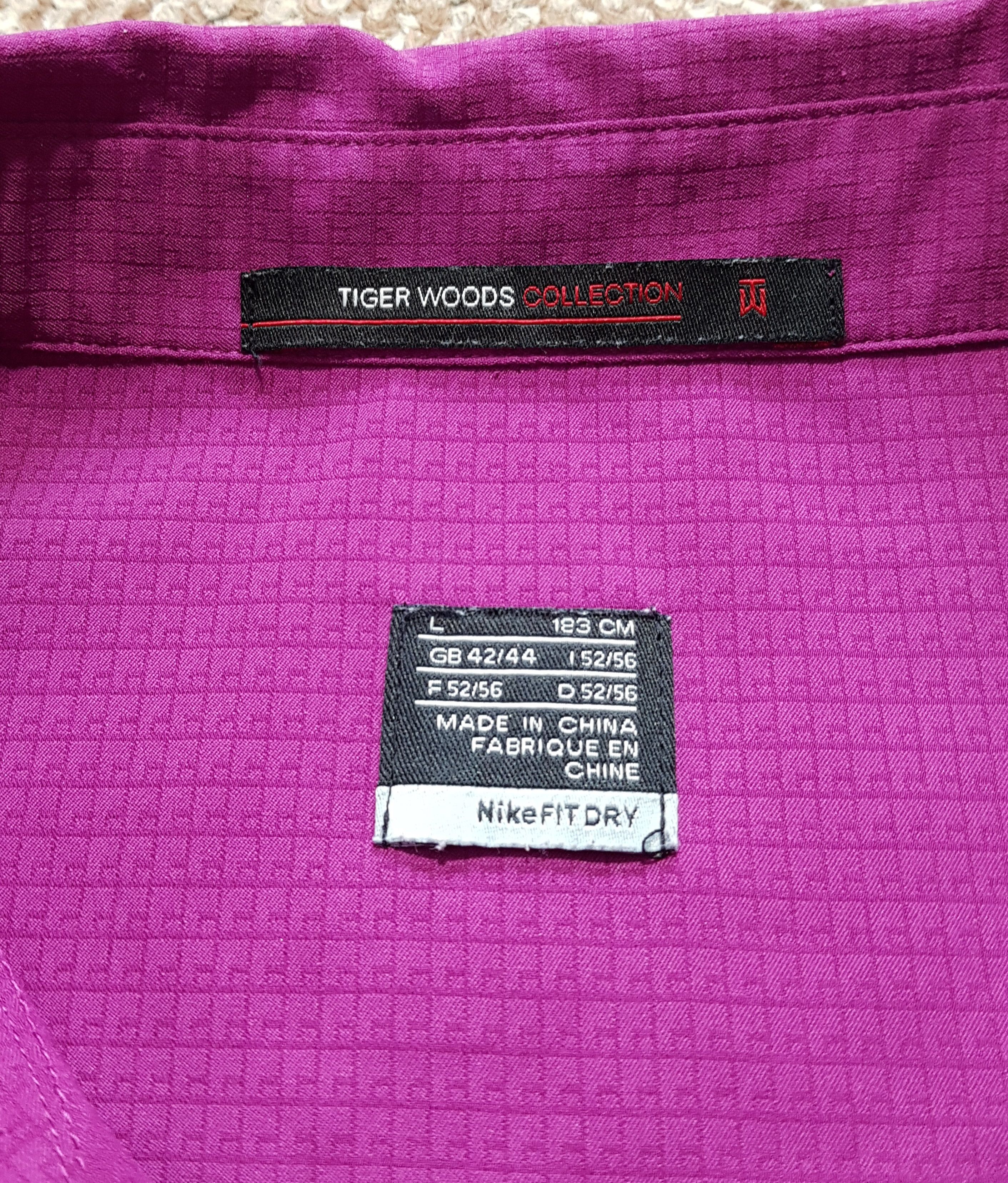 Nike Nike Tiger Woods Collection Vintage Golf Polo Shirt sz L Size US L / EU 52-54 / 3 - 8 Thumbnail