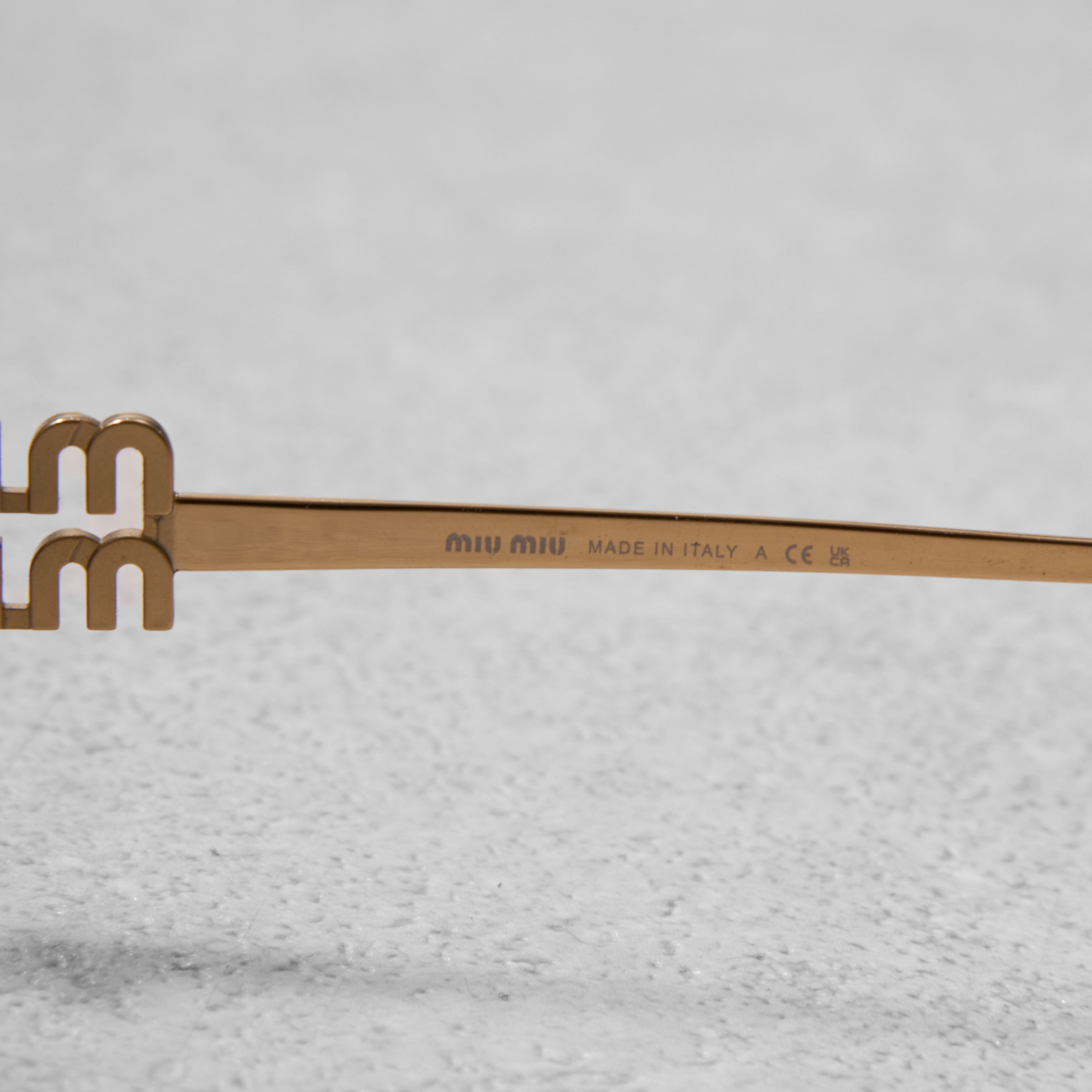 Miu Miu MIU MIU MU 54ZS 5AK30C Sunglasses Size ONE SIZE - 6 Thumbnail