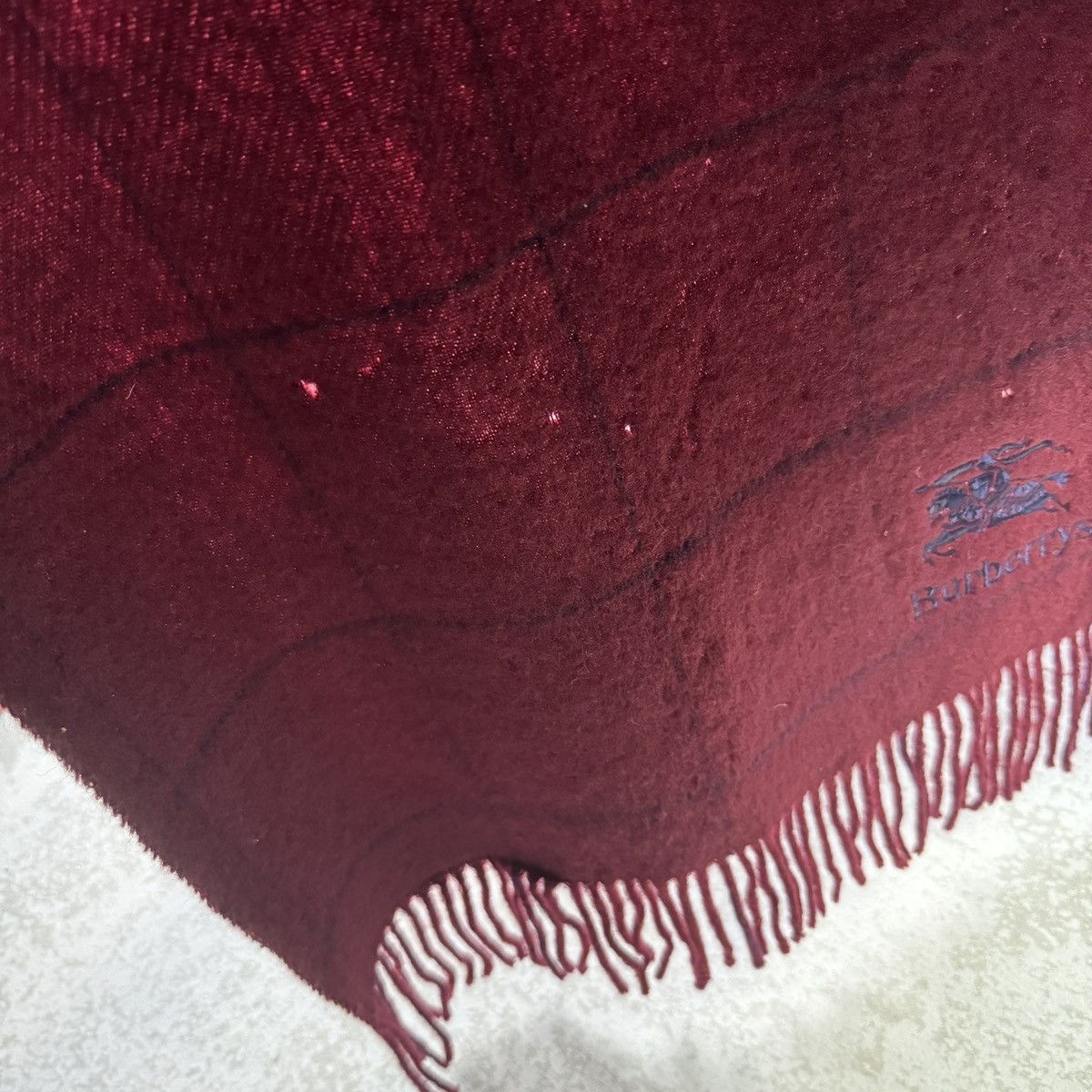 Burberry × Vintage Vintage Burberrys Scarf / Muffler / Neckwear - as0001 Size ONE SIZE - 12 Thumbnail
