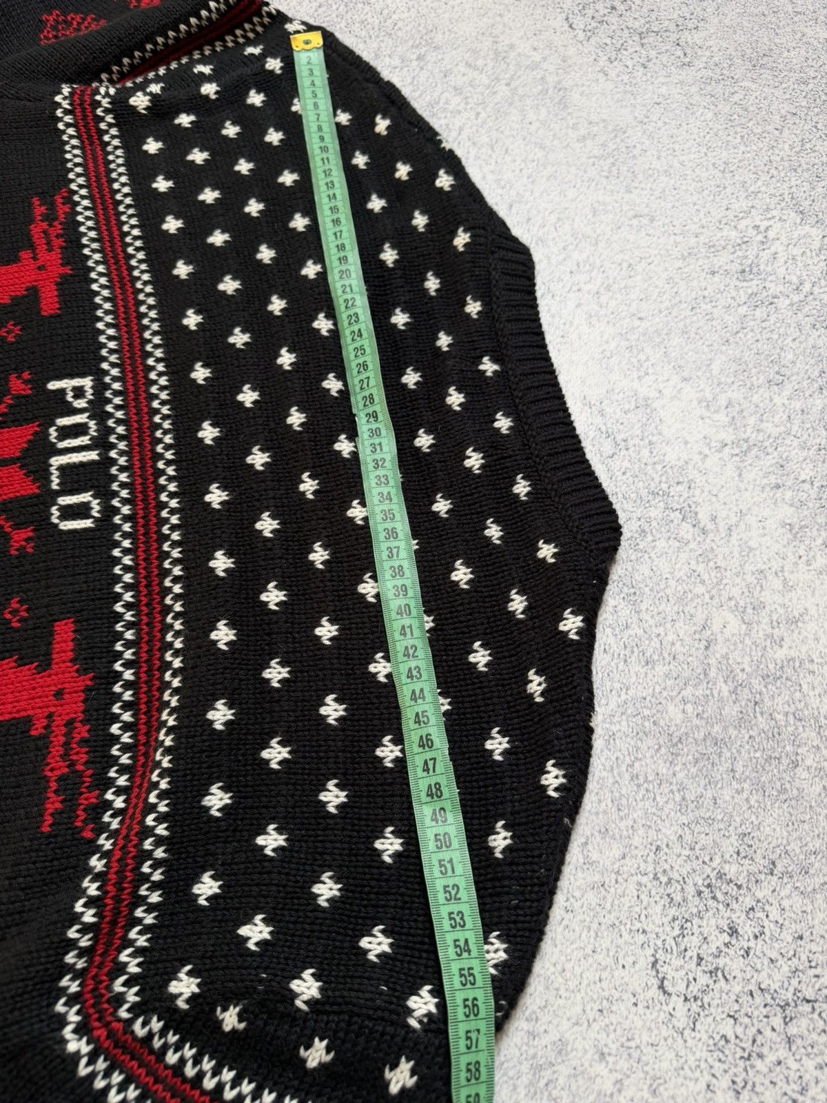Polo Ralph Lauren RRL Style Fair Isle Nordic Cotton Cashmere Crewneck Sweater Size US XXL / EU 58 / 5 - 18 Thumbnail