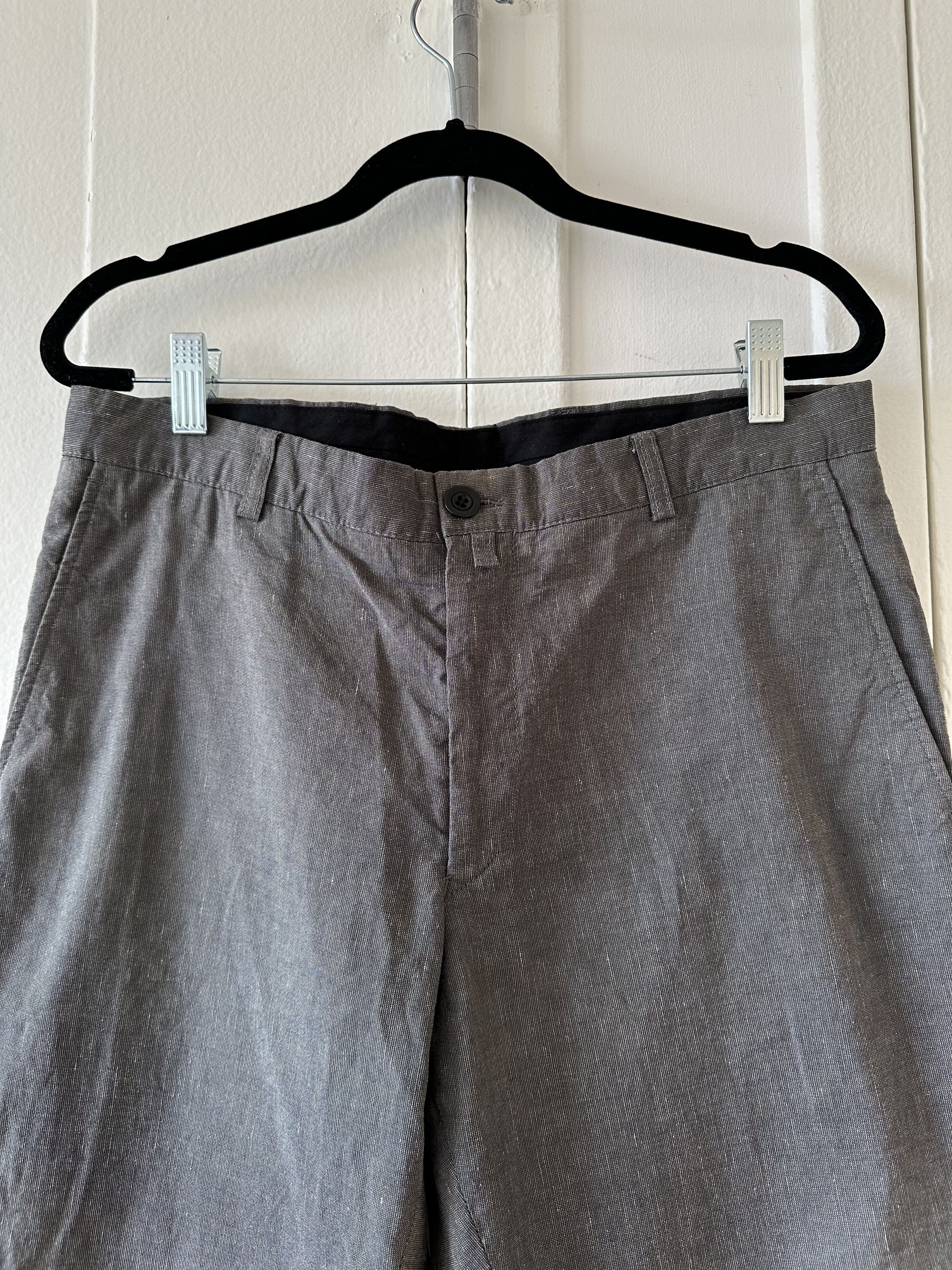 Dries Van Noten Dries Van Noten Linen/Cotton Blend Trousers Size 32 - 2 Thumbnail