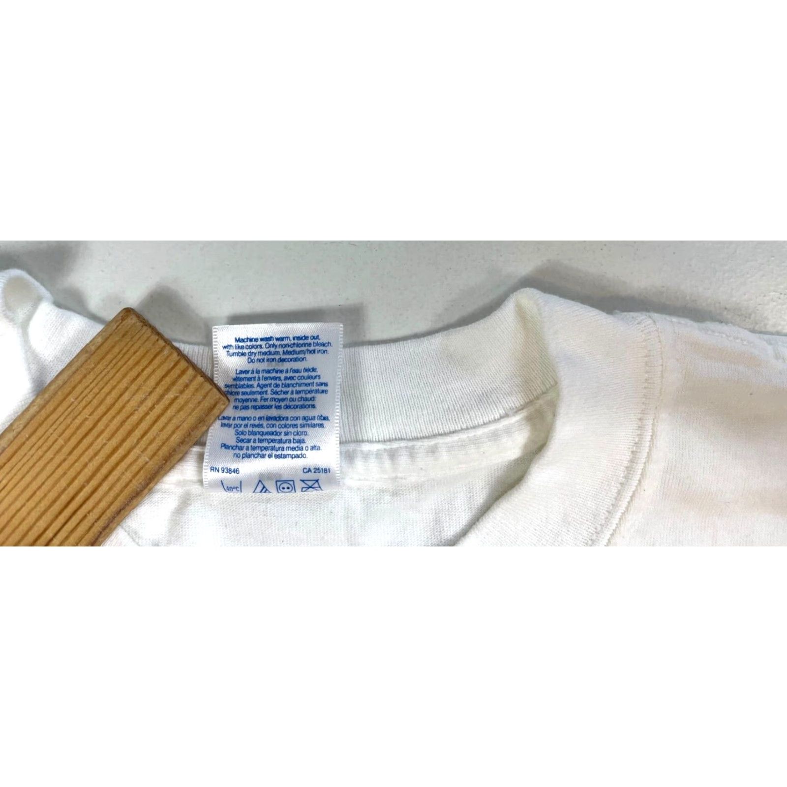 Gildan VINTAGE Men's T-Shirt 2XL St. Louis Jazz White Cotton Crew Neck Short Sleeve Gildan Ultra Cotton Heavyweight Music Shirt Mens Size US XXL / EU 58 / 5 - 5 Thumbnail