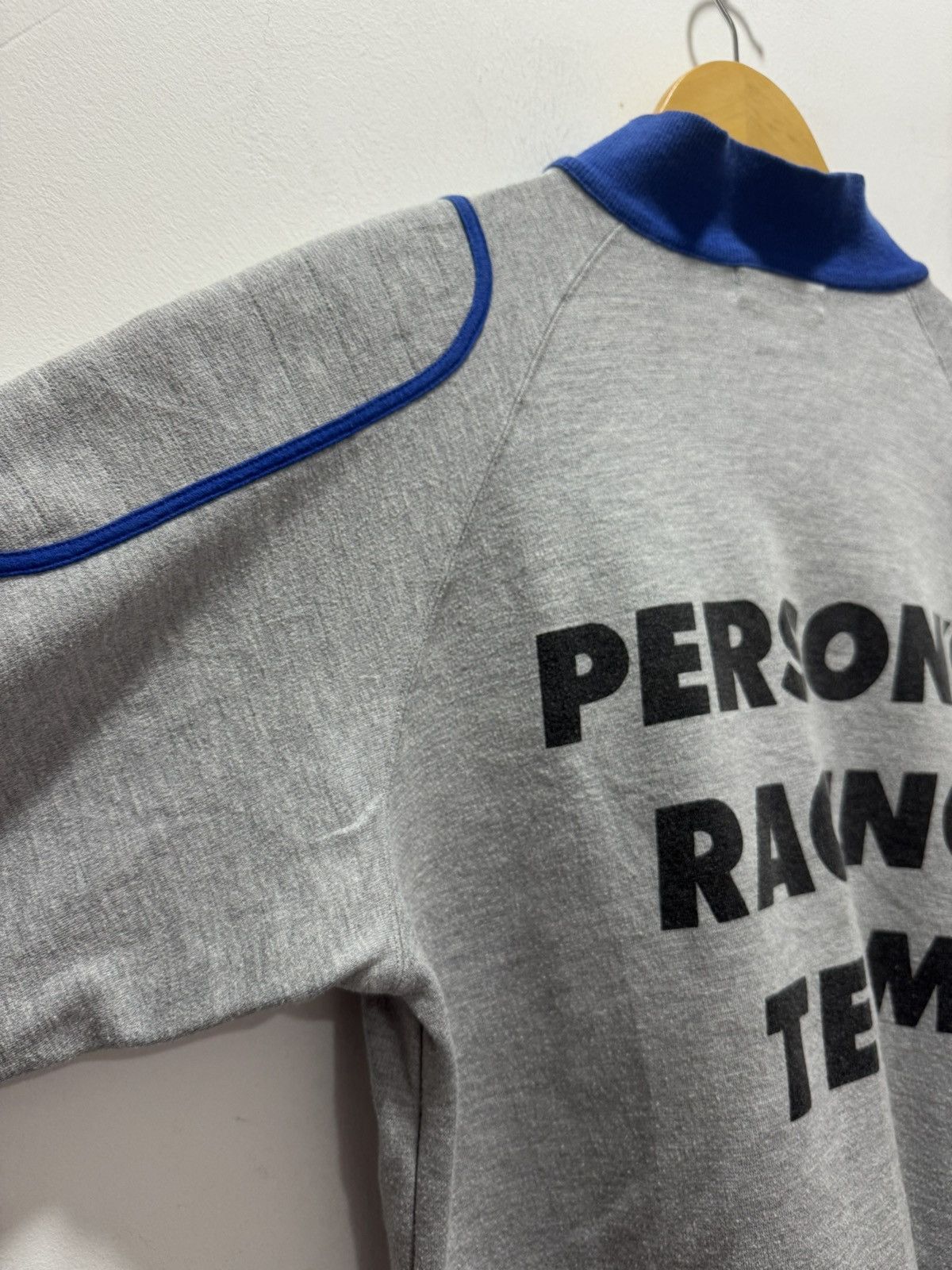 PERSON'S VINTAGE PERSON’S RACING TEAM HALF ZIP SWEATER Size US S / EU 44-46 / 1 - 9 Thumbnail