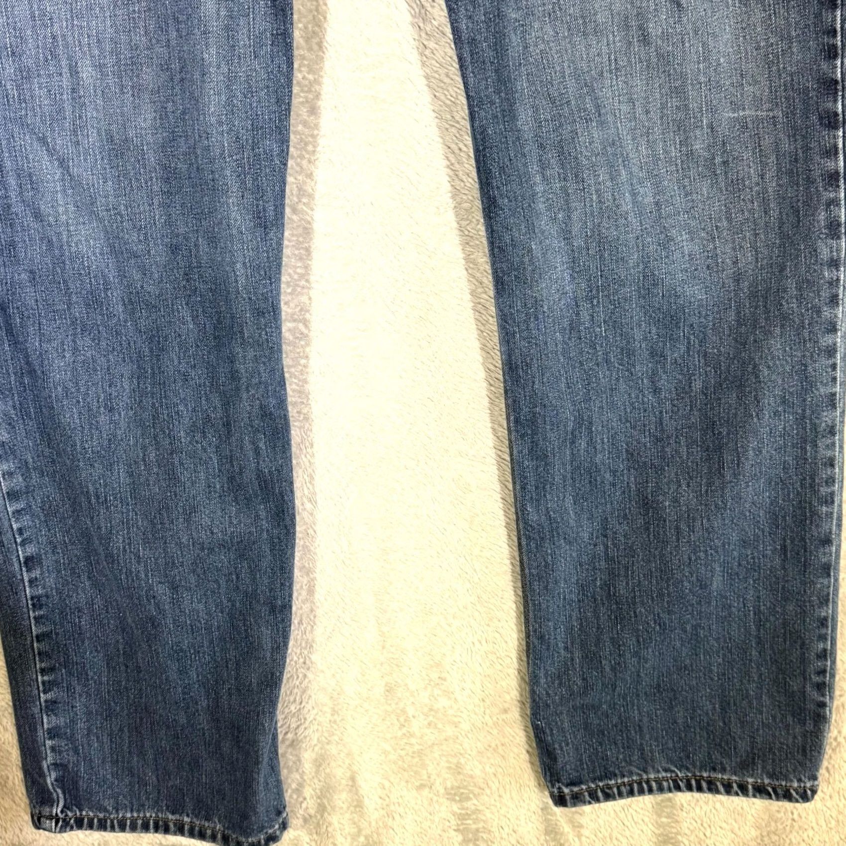 Carhartt Carhartt Men’s Jeans 38×32 Blue Denim Medium Wash Mid-Rise Straight Leg Size US 38 / EU 54 - 5 Thumbnail