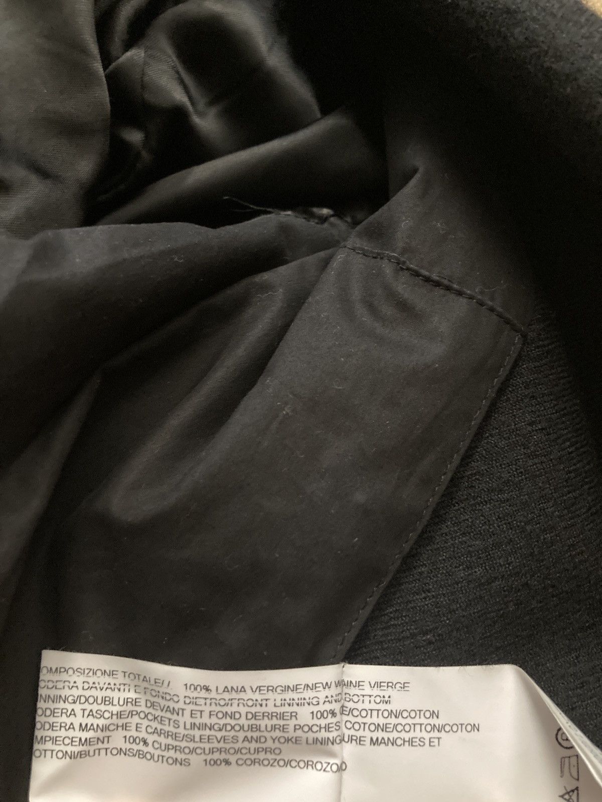 Rick Owens FW 16 "MASTODON" Double-Breasted JMF Wool Peacoat Rick Owens Size US M / EU 48-50 / 2 - 19 Thumbnail