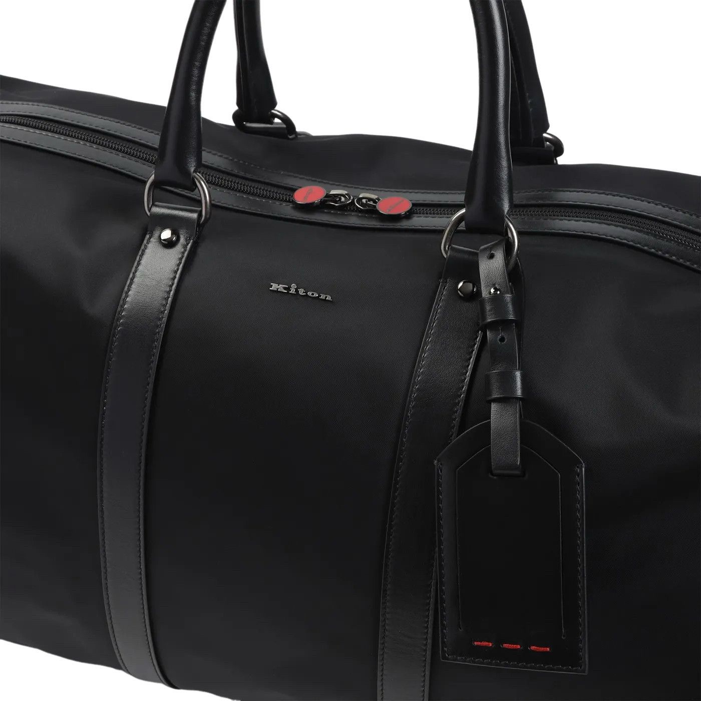 Kiton KITON Black Duffle Bag New & Authentic Size ONE SIZE - 3 Thumbnail