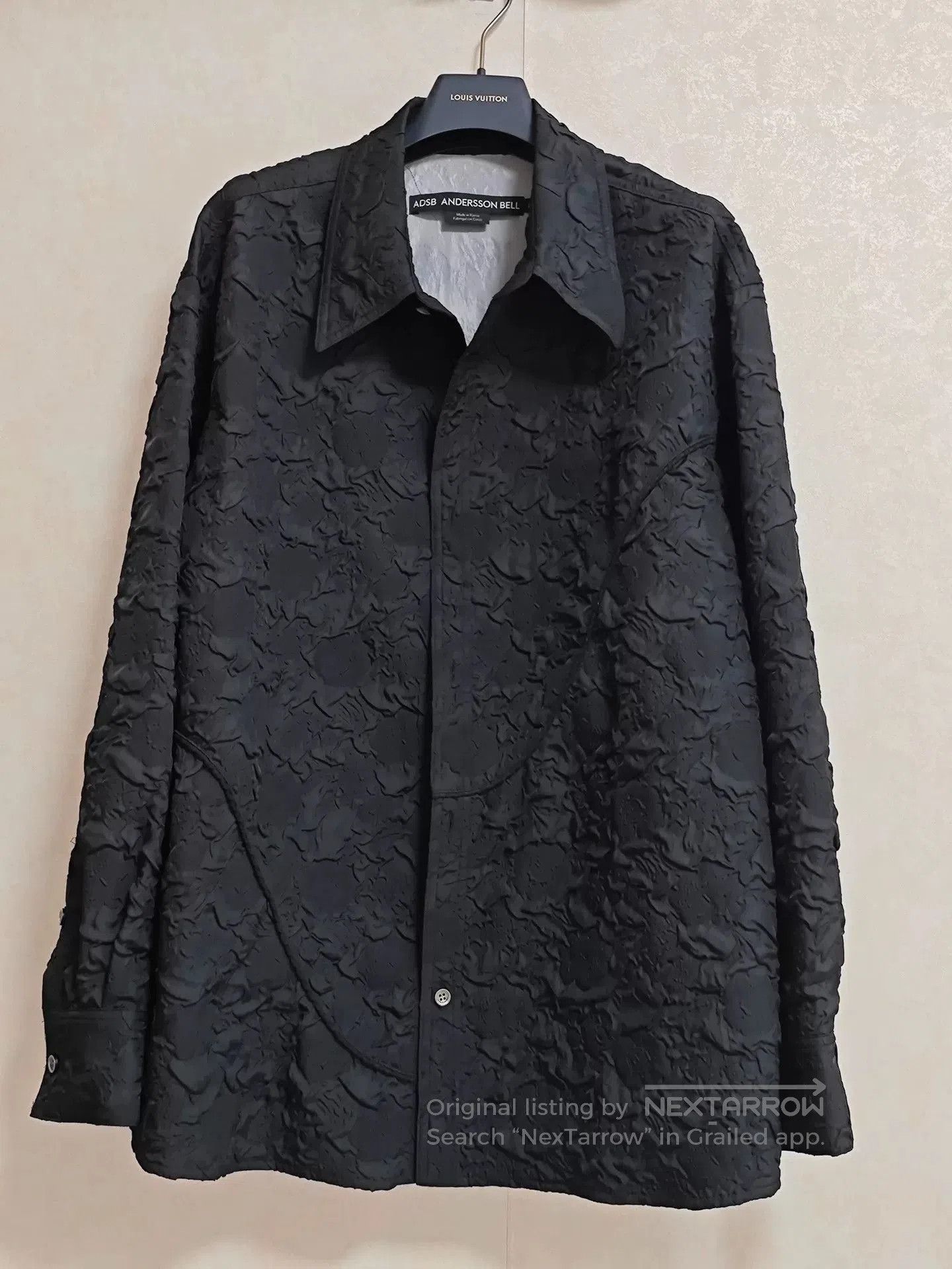 Andersson Bell Andersson Bell Runway Pleated Black Shirt Jacket. Size US L / EU 52-54 / 3 - 2 Thumbnail
