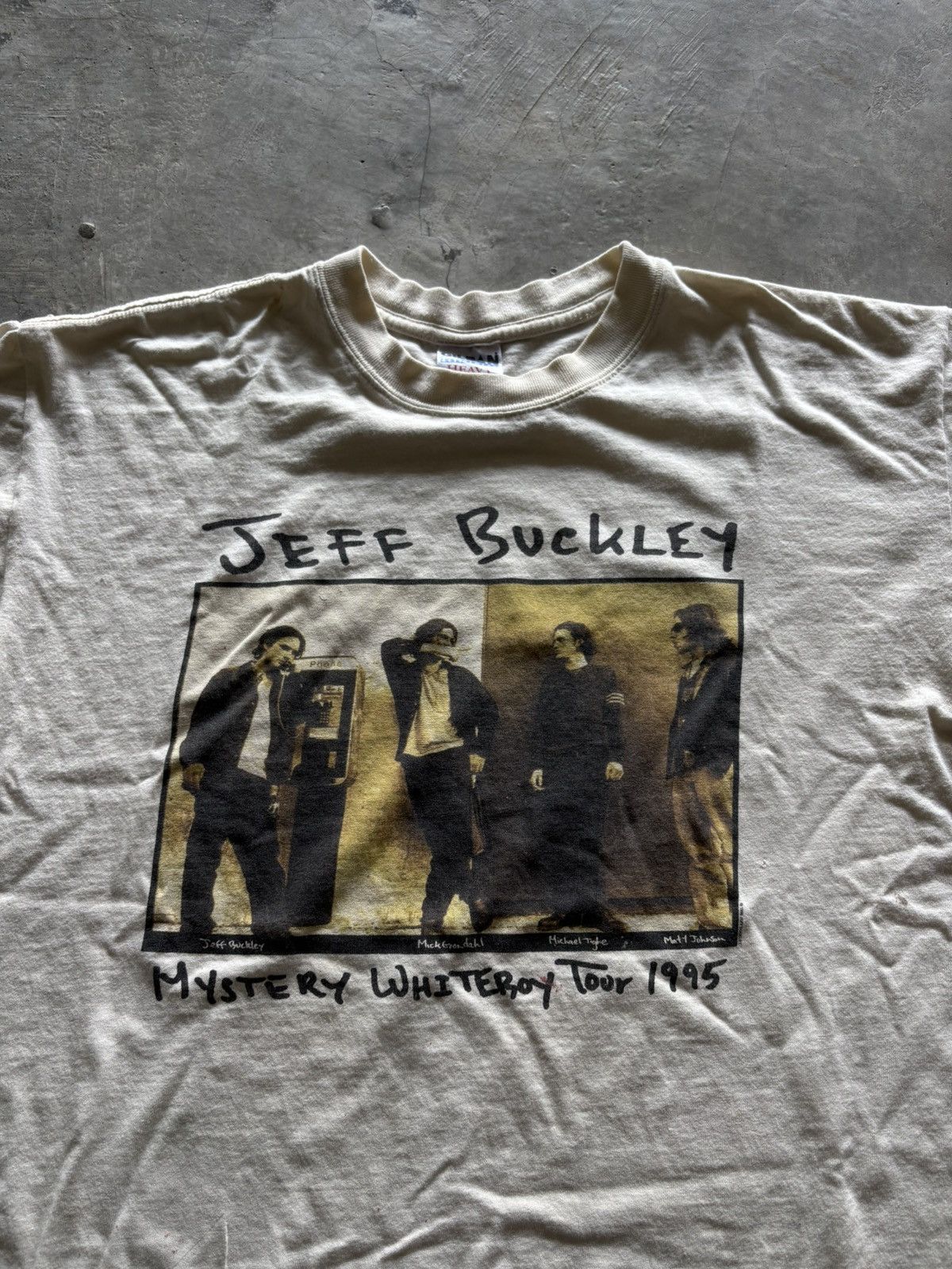 Band Tees rare vintage jeff buckley 1995 tour distressed Size US L / EU 52-54 / 3 - 2 Thumbnail