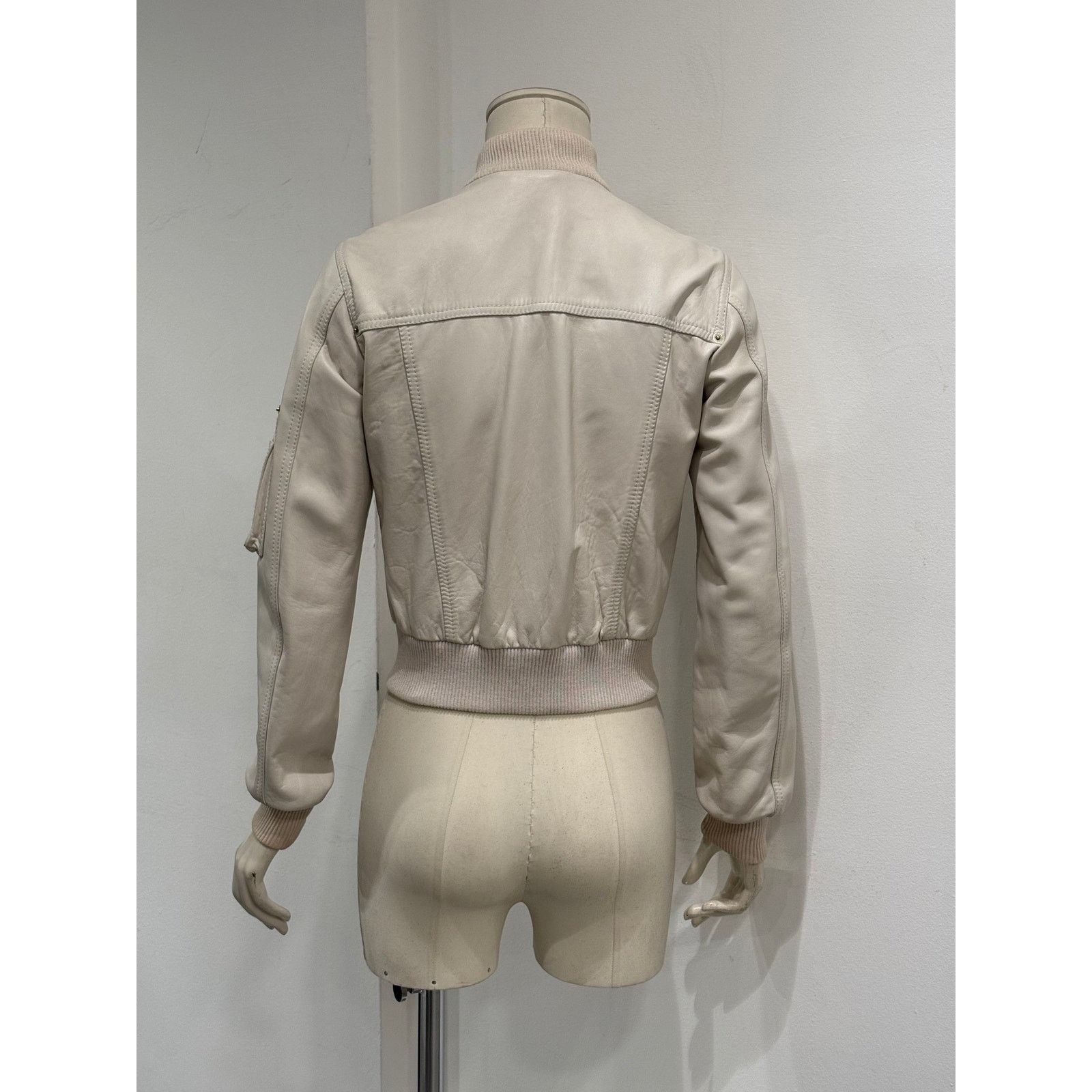 Dolce & Gabbana 2002 Dolce & Gabbana leather bomber jacket Size M / US 6-8 / IT 42-44 - 5 Thumbnail