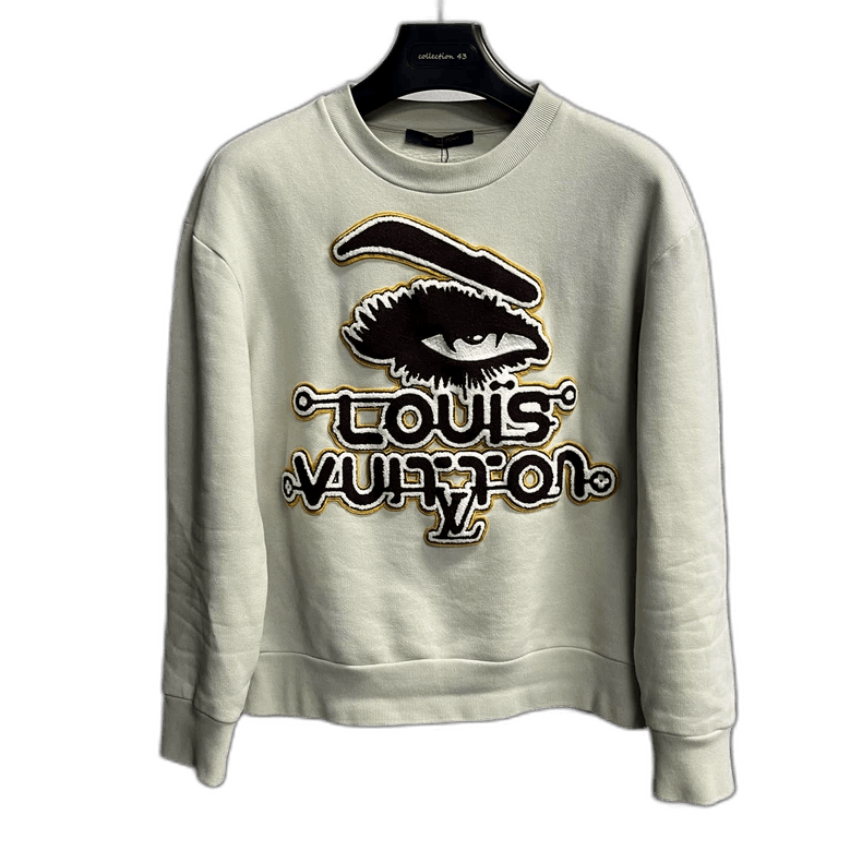 Louis Vuitton Louis Vuitton Light Green Logo Embroidered Sweatshirt-yf Size US S / EU 44-46 / 1 - 1 Thumbnail
