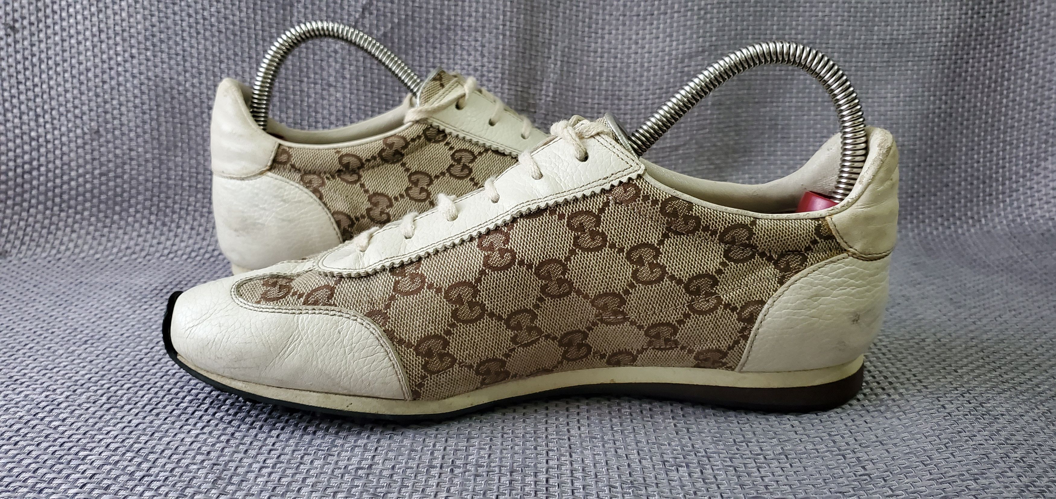 Gucci Gucci GG Canvas Lo Top Sneakers Size US 7 / EU 40 - 6 Thumbnail