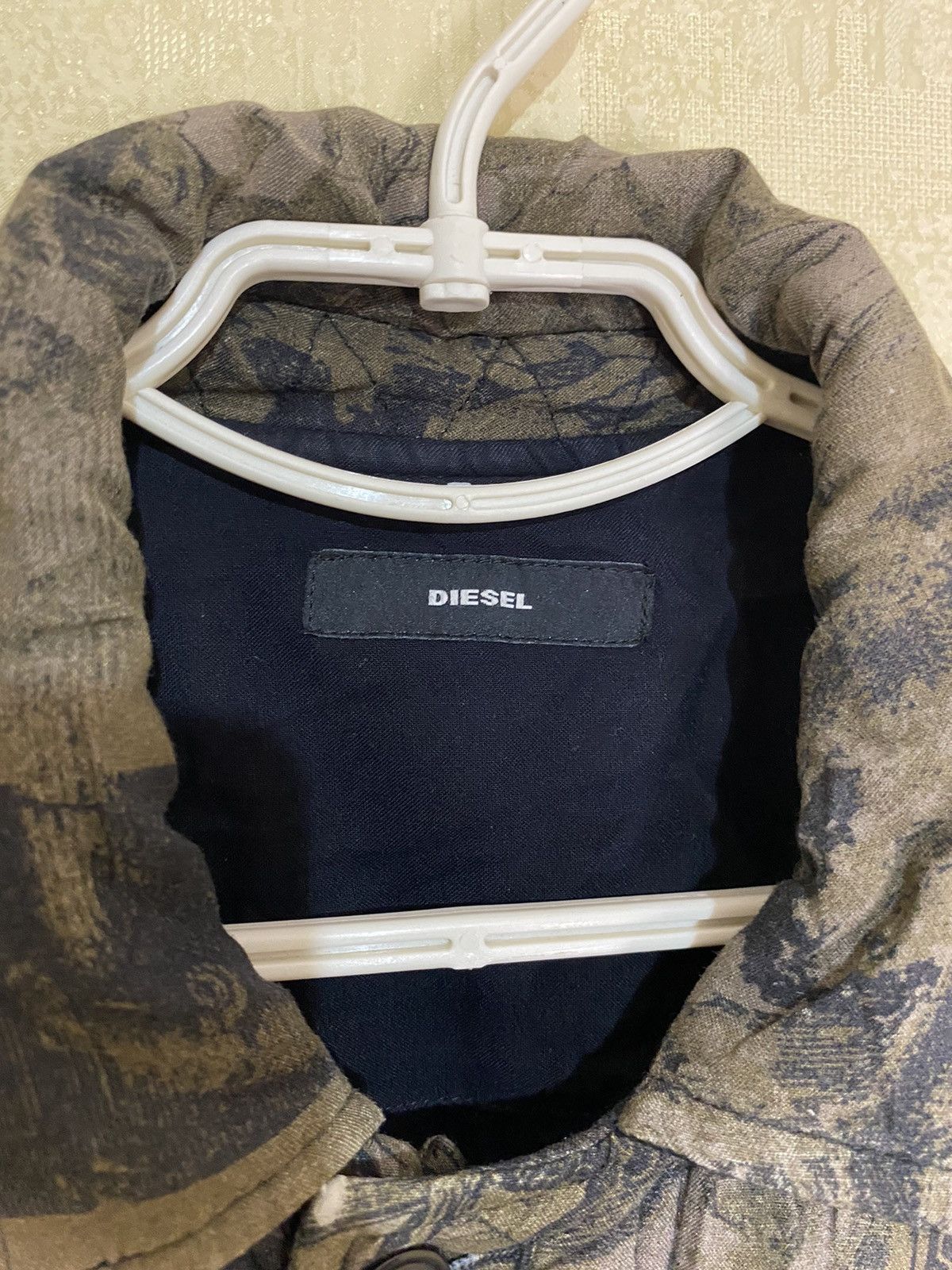 Diesel × Japanese Brand RARE Diesel Full Print Weather Gear Combat RR55 Art Jacket Size US S / EU 44-46 / 1 - 12 Thumbnail