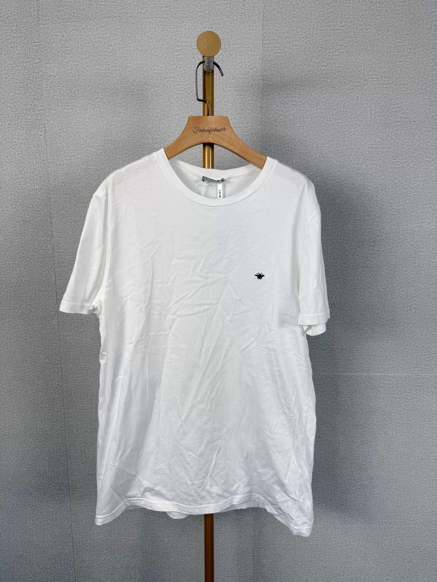 Dior dior pure white short sleeve t-shirt Size US L / EU 52-54 / 3 - 1 Thumbnail