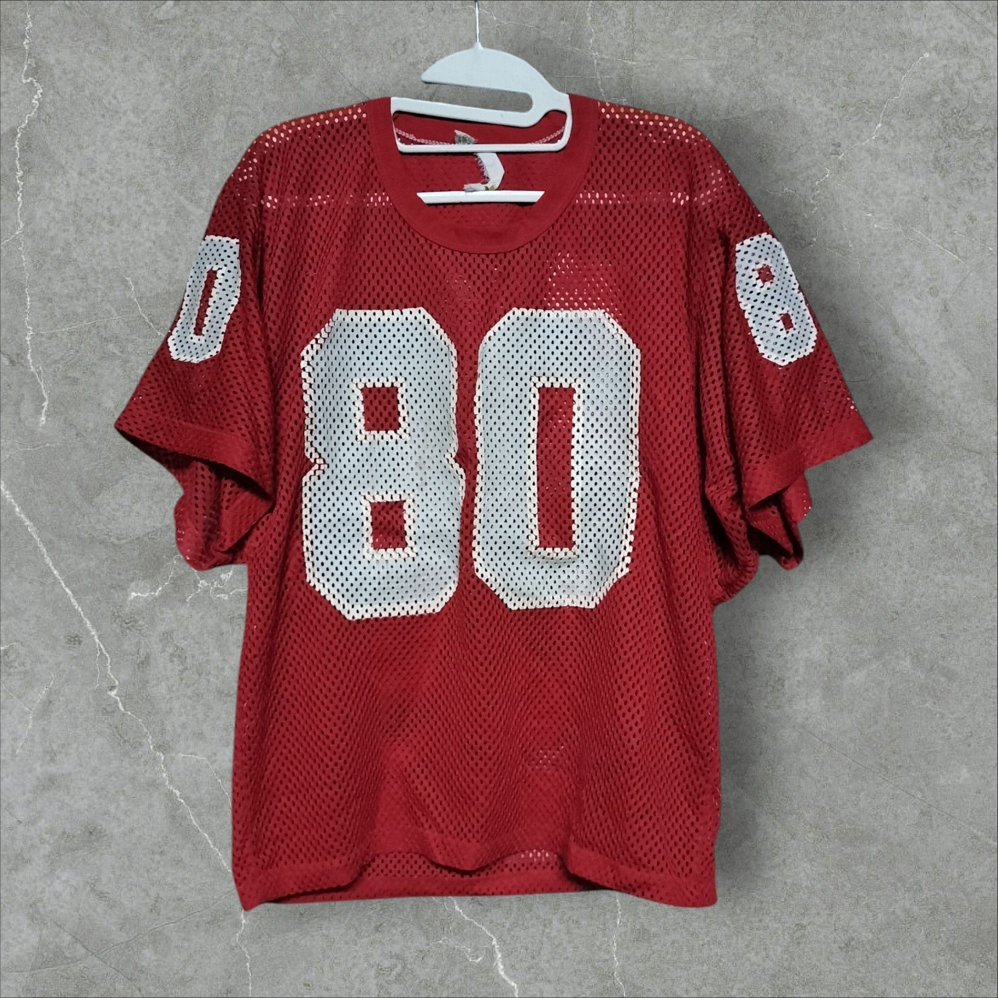Vintage 80s American Football Jersey Net Shirts by Russel 70s Size US M / EU 48-50 / 2 - 2 Thumbnail