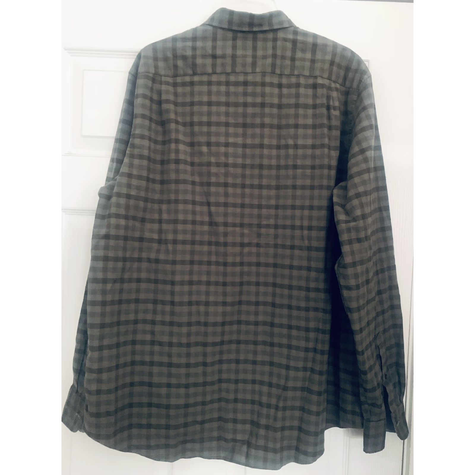 Michael Kors Michael Kors Men's Shirt XL Long Sleeve Button-Up Classic Fit Colorful Multicolor Blue Pattern Solid Size US XL / EU 56 / 4 - 4 Thumbnail