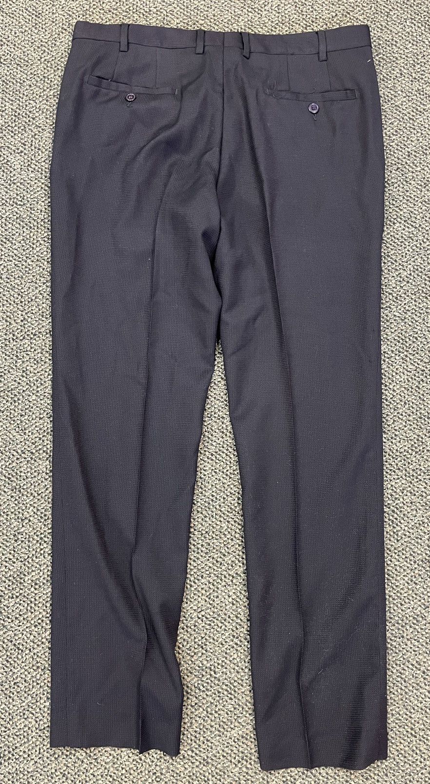 Versace Textured Peak Lapel 2-Button Suit Size 42R - 10 Thumbnail