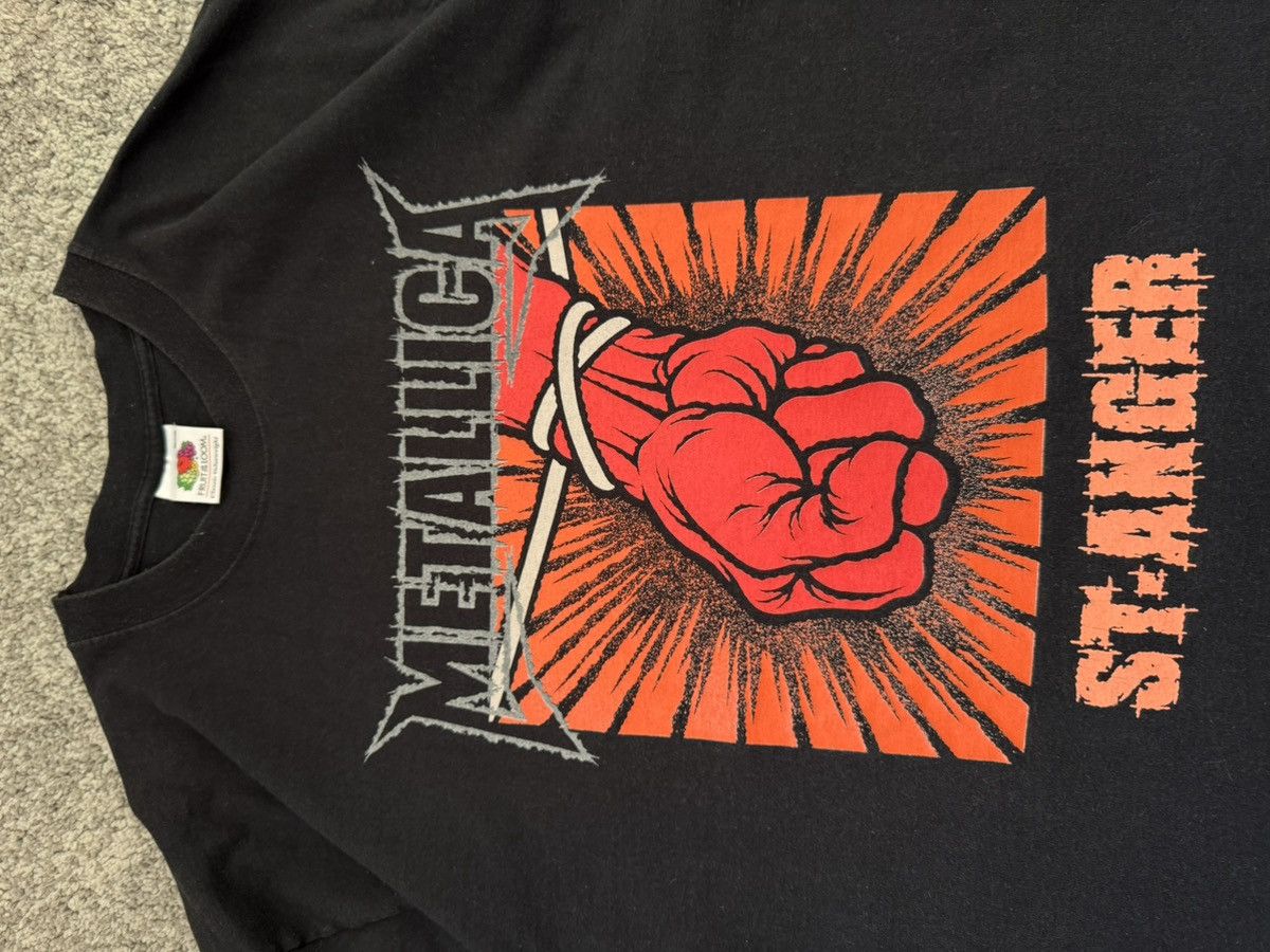 Fruit Of The Loom Metallica 2003 ST.Anger Size US XL / EU 56 / 4 - 4 Thumbnail