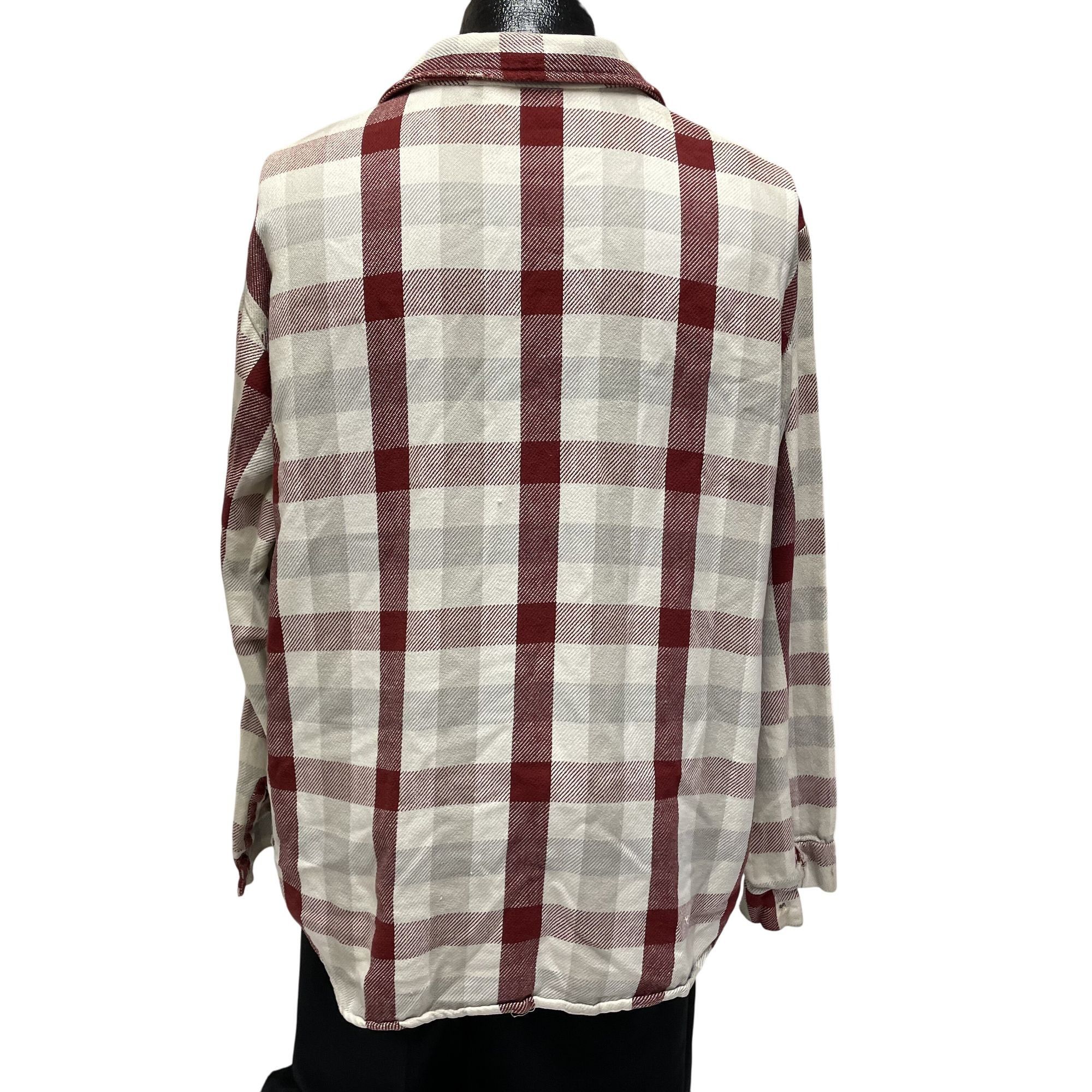 Other Vtg King Road Sears PLAID Hunting Flannel Chore Shirt Size US XL / EU 56 / 4 - 3 Thumbnail