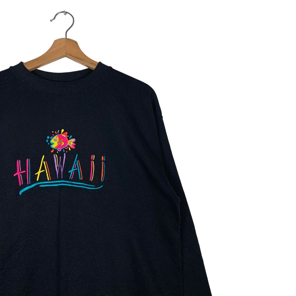Vintage HRLA Los Angeles Hawaii Big Logo Sweatshirt #0695-C32 Size US M / EU 48-50 / 2 - 4 Thumbnail