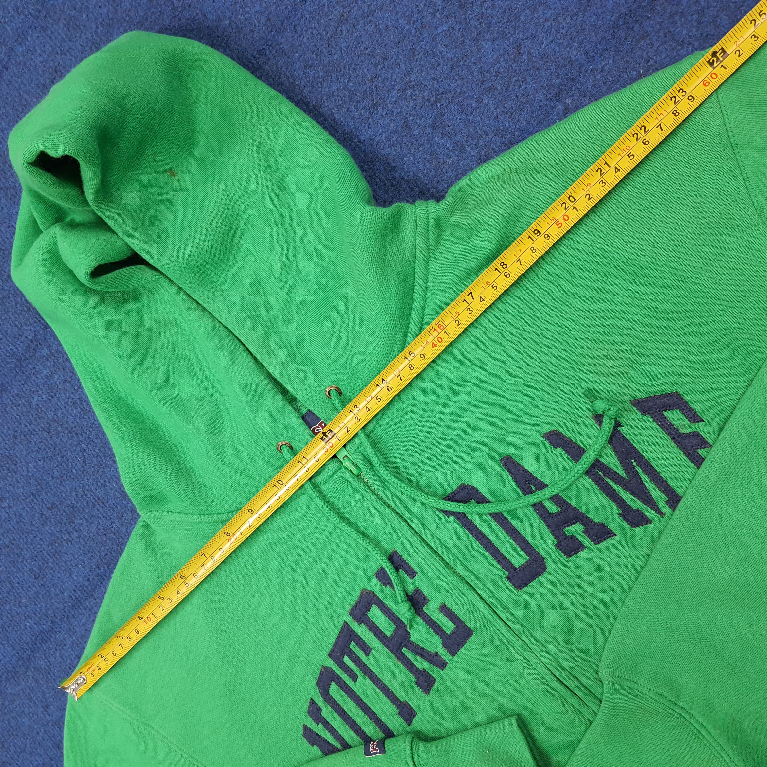 Jansport Vintage University of Notre Dame Hoodie Zip Up C287N28 Size US L / EU 52-54 / 3 - 15 Thumbnail