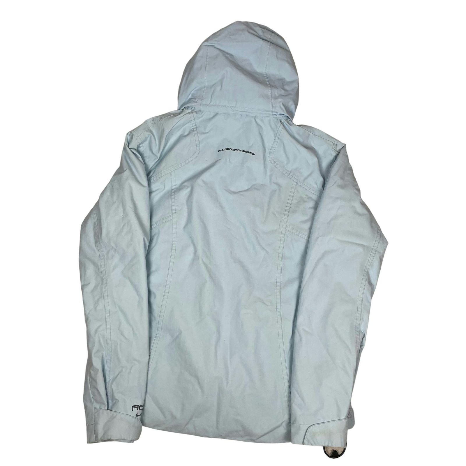 Nike × Nike ACG × Vintage Nike ACG Men's Blue Hooded Full Zip Triclimate Jacket Small Size US S / EU 44-46 / 1 - 10 Thumbnail