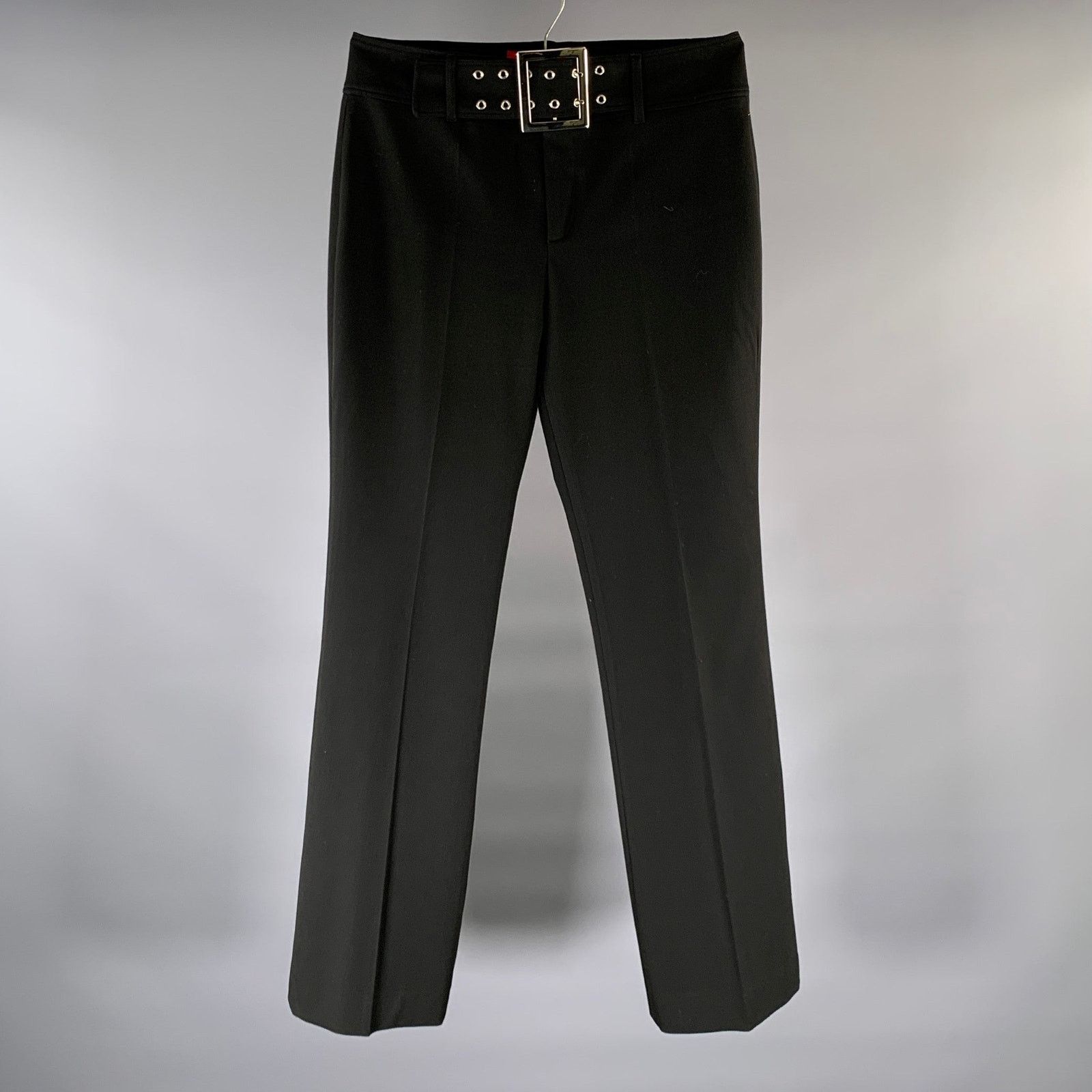 Other VERTIGO Size M Black Gold Stretch Twill Dress Pants Size US 31 - 1 Thumbnail