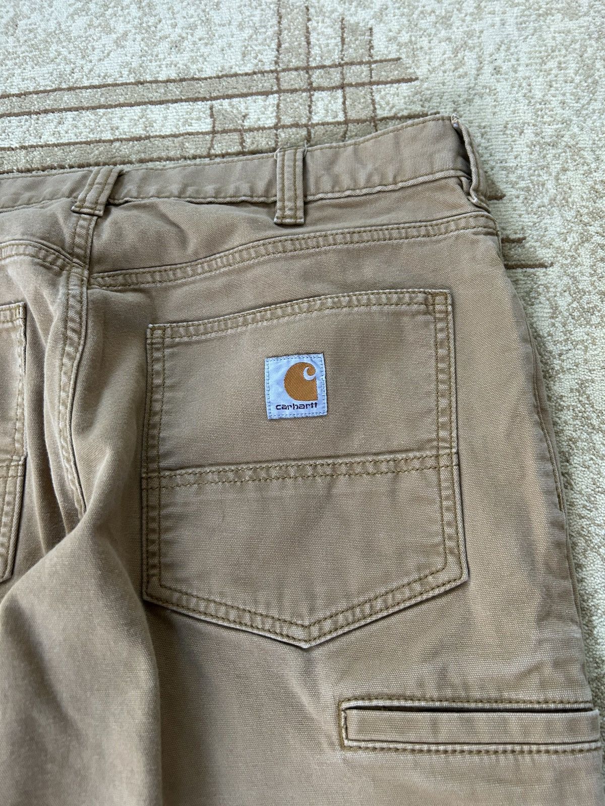 Carhartt Carhartt Tan Utility Carpenter Pants Size US 34 / EU 50 - 9 Thumbnail